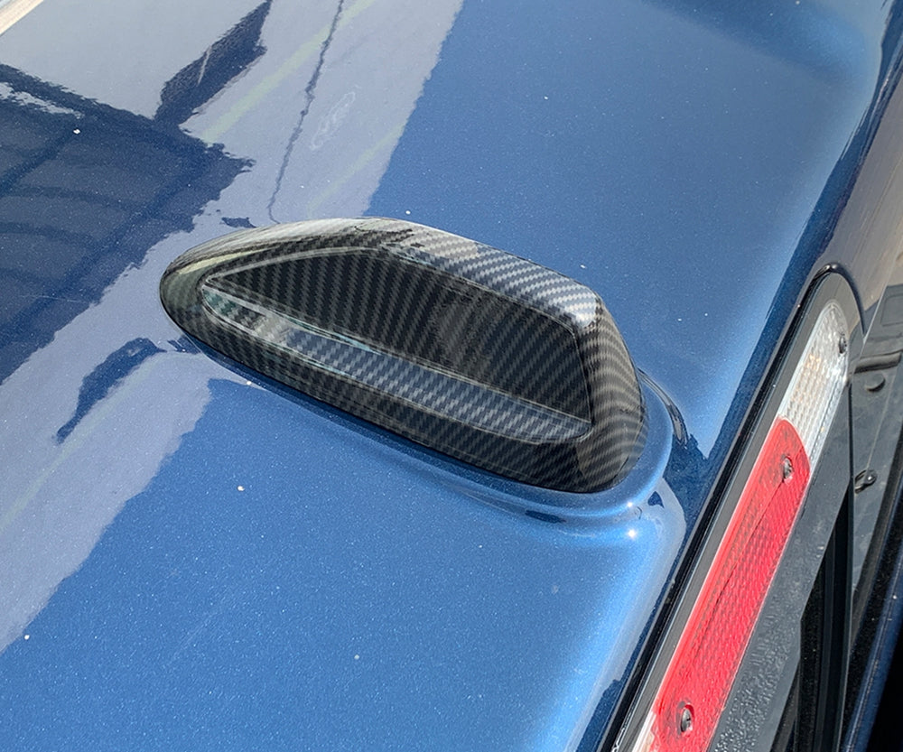 Carbon Fiber ABS Shark Fin Antenna Base Cover Trim For RAM 1500 2018-2021