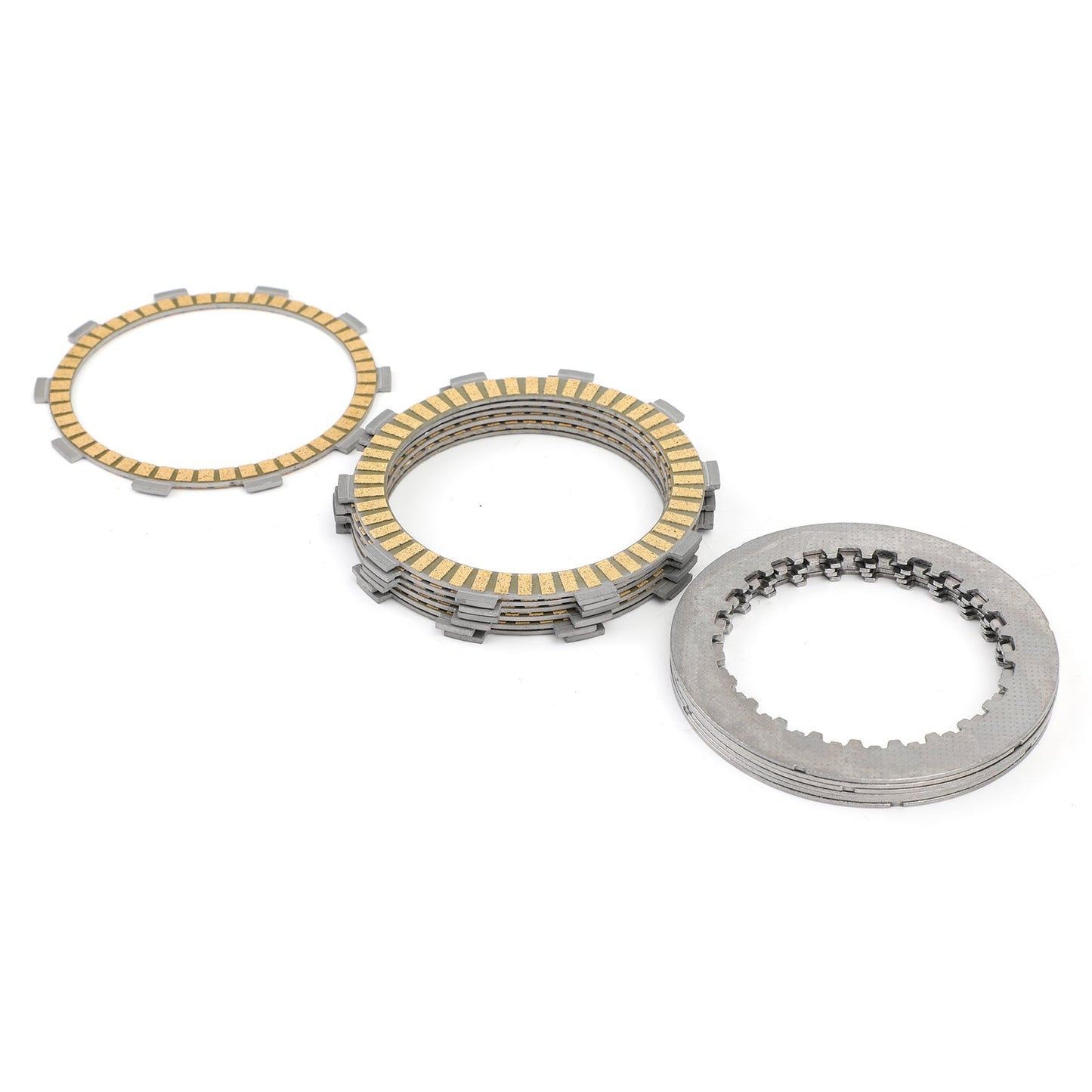 Clutch Plate Kit - Friction & Steel Plates For Honda VT600C Shadow VLX Deluxe NV600 Shadow 600 XL600V Transalp CBR400RR MC29 CB500R CBF500
