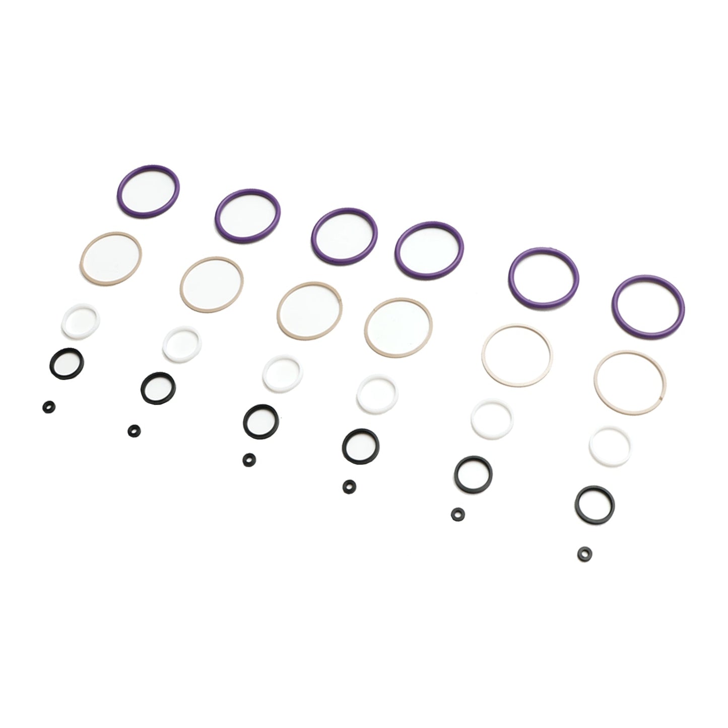 6PCS Fuel Injectors Seal O-Ring Kit Fit Caterpillar C7 Fit CAT C7 Internal