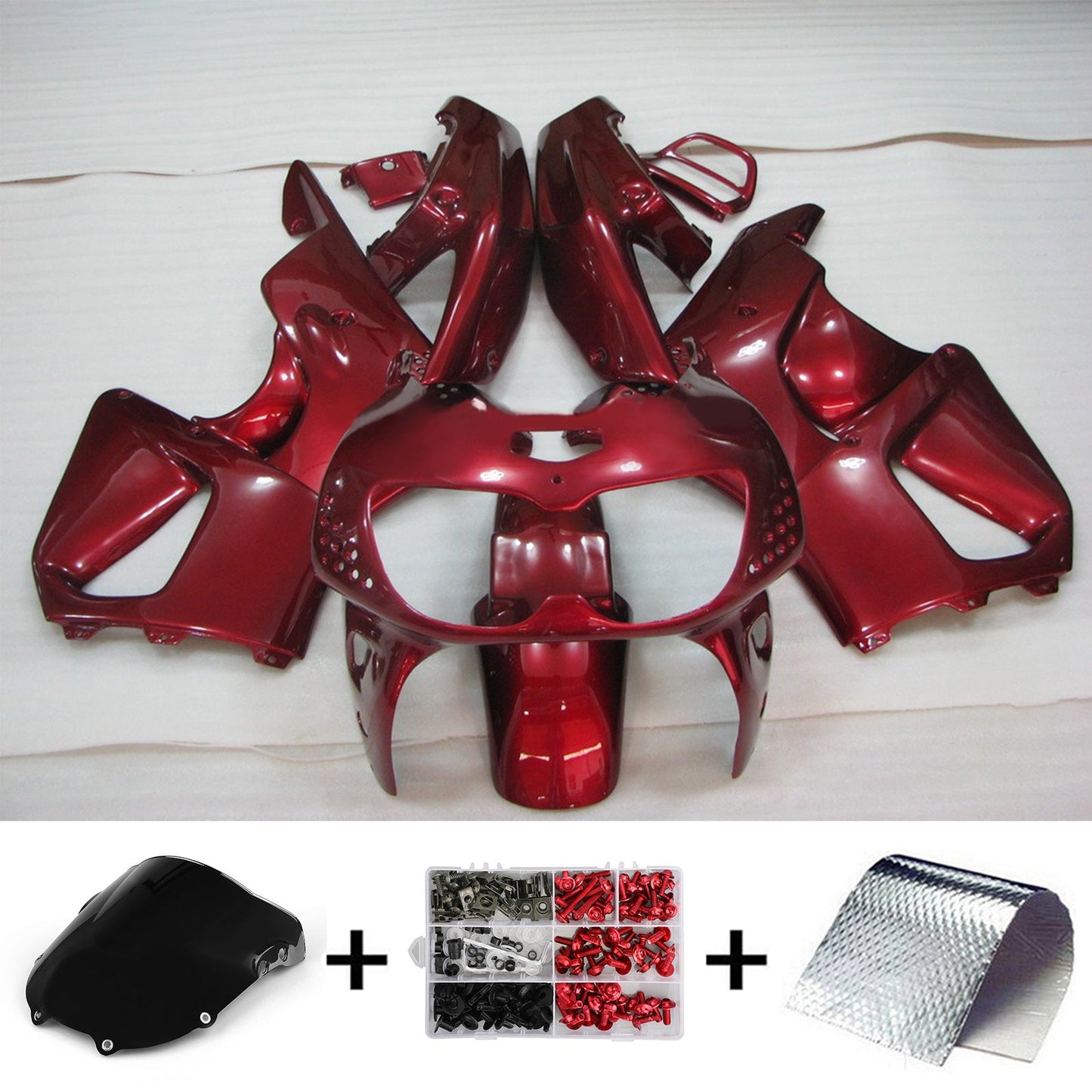 1994-1995 Honda CBR900RR 893 Amotopart Injection Fairing Kit Bodywork Plastic ABS #104