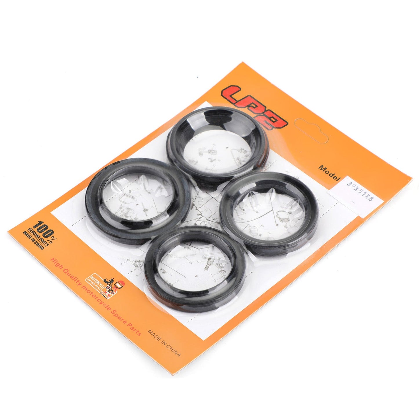 Honda NV400 VT600C Shadow CB700SC Nighthawk 51490-MR1-671 Fork Seal Dust Kit