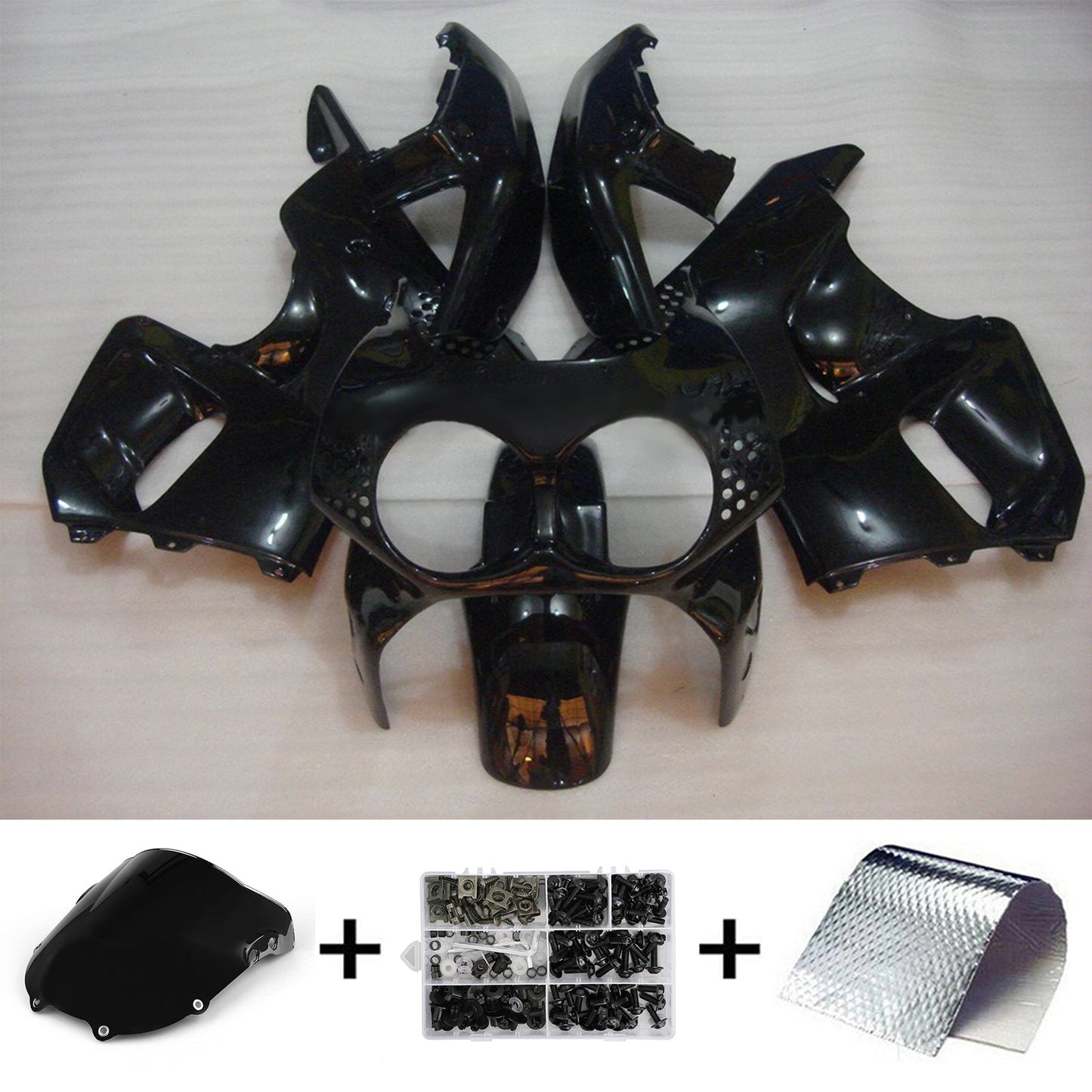 1992-1993 Honda CBR900RR 893 Amotopart Injection Fairing Kit Bodywork Plastic ABS #115