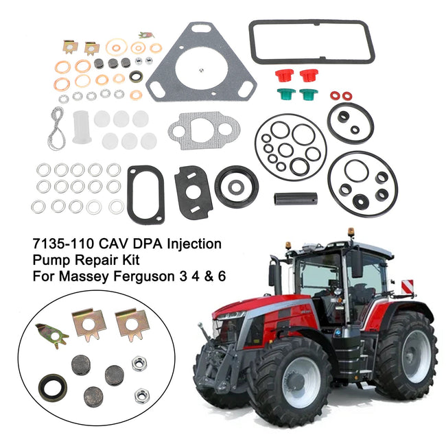 7135-110 CAV DPA Injection Pump Repair Kit For Massey Ferguson 3 4 & 6