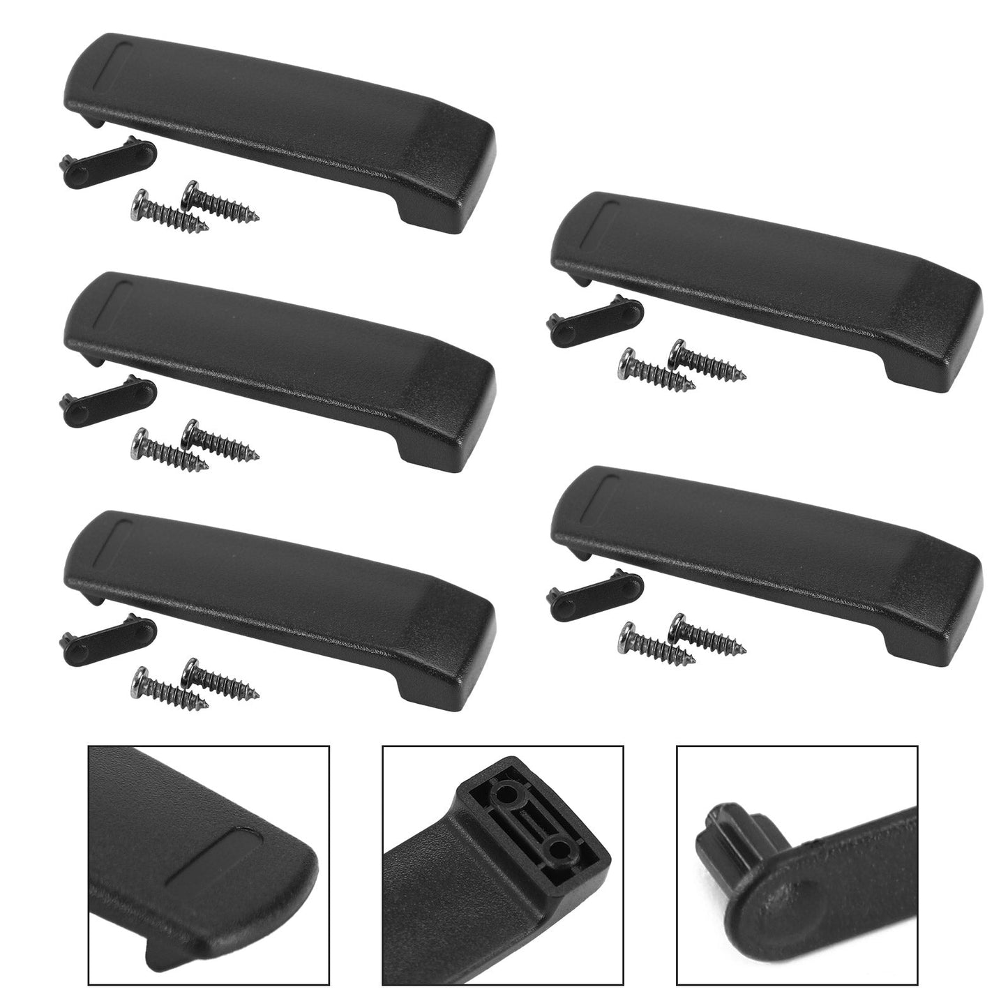 1X Back Pocket Clip Belt Clip Fit For Vx-8R Vx-8E Vx-8Dr Vx-8De Walkie Talkie