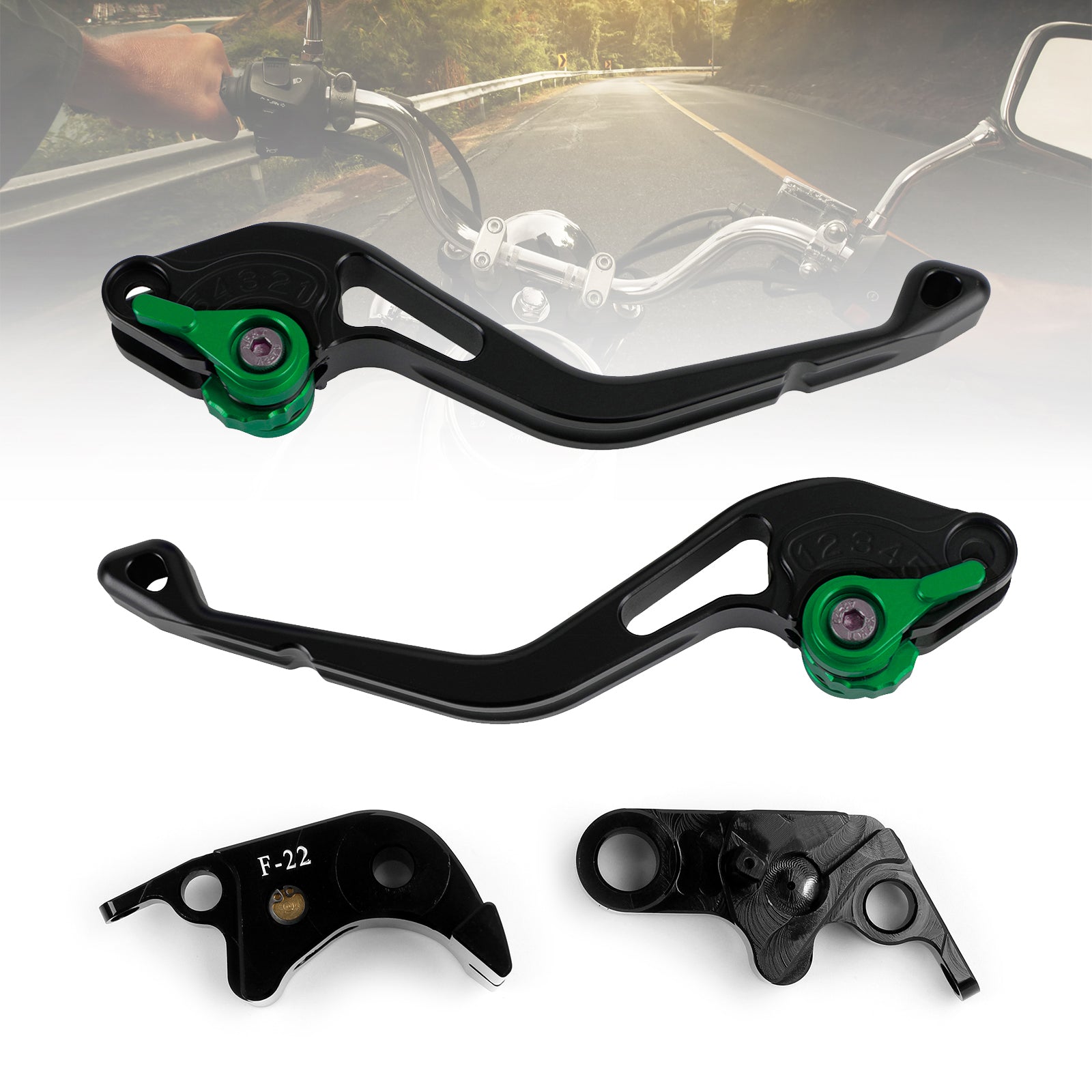 Areyourshop Rear Suspension Lowering Links Kit For BMW S1000R 2014-2016, S1000RR 2010-2013