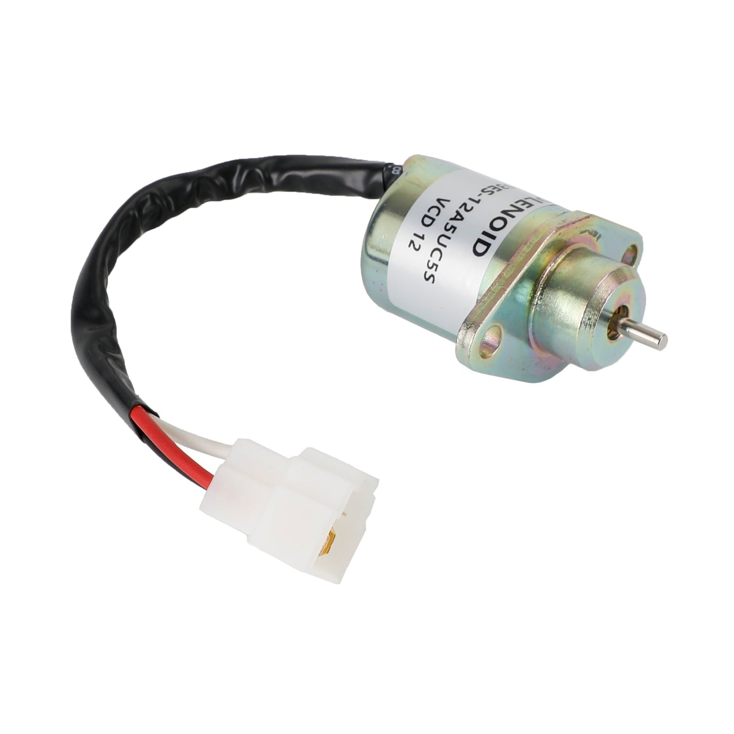 Fuel Shutoff Solenoid 1503ES-12A5UC5S SA-4569-T Fit For Kubota Tractors B1700D B1700E