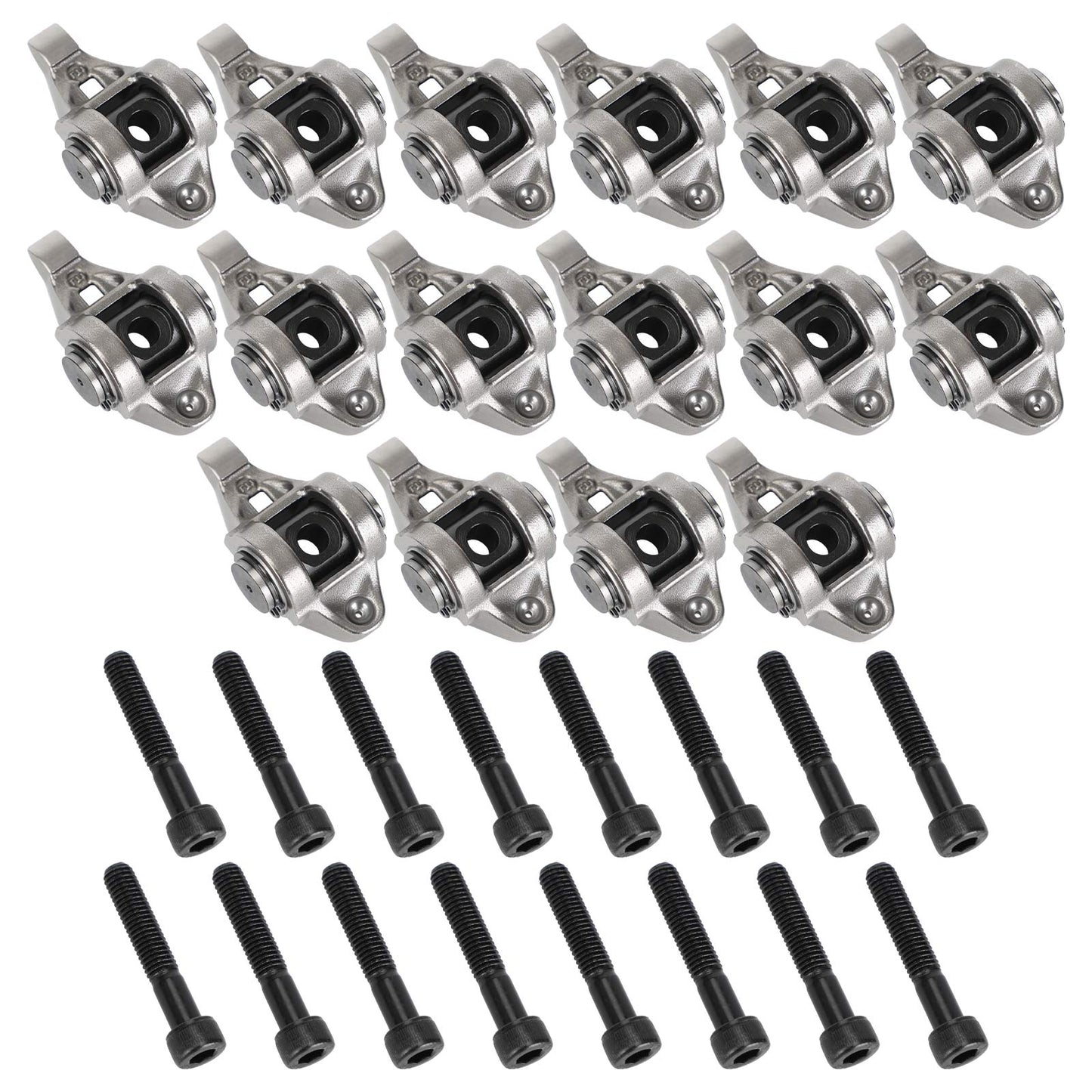 LS1 Rocker Arms WITH Trunion Kit Installed - 4.8 5.3 5.7 6.0 Rockers Trunnion