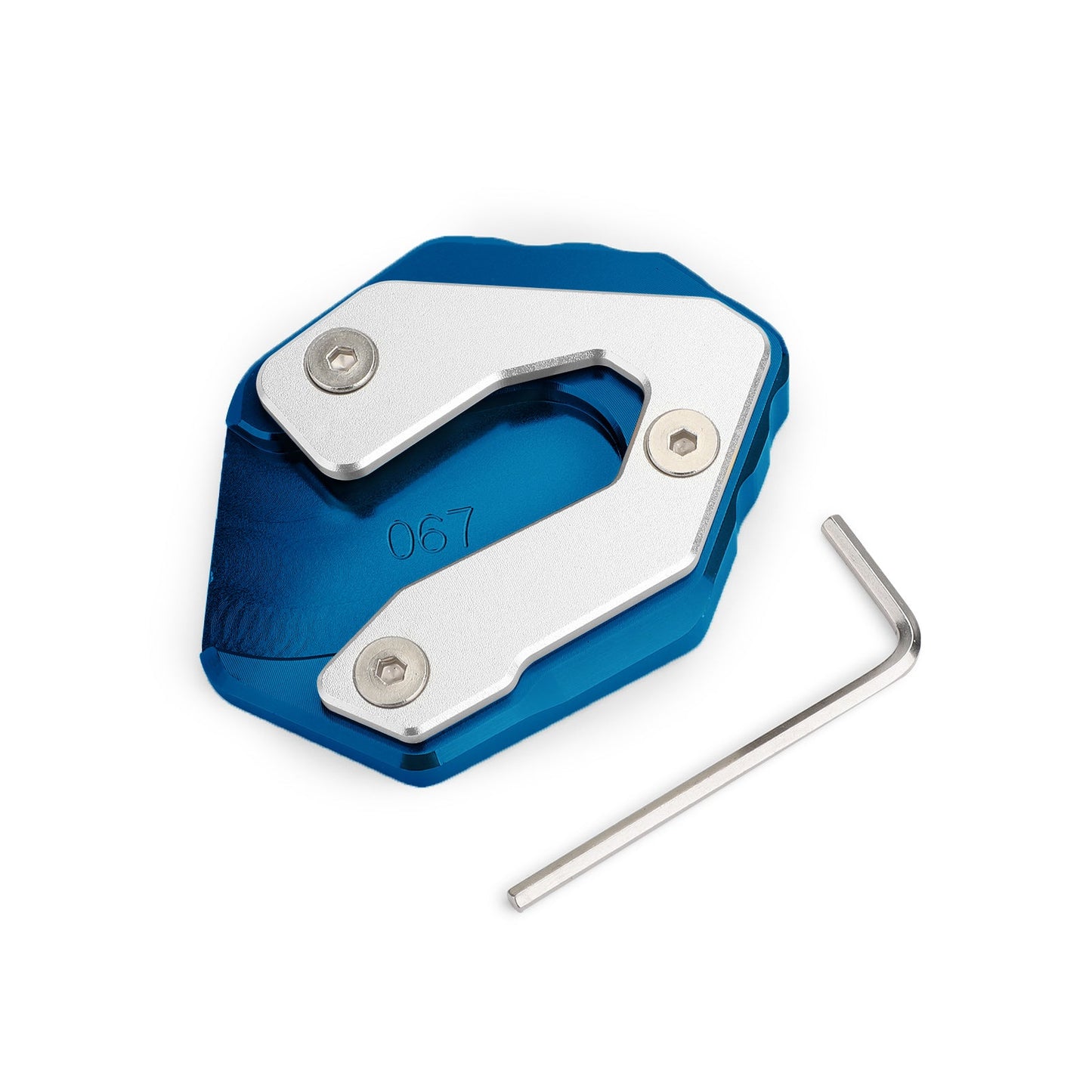 Kickstand Side Stand Plate Extension For Yamaha MT 09 FZ 09 14-18 XSR900 Black