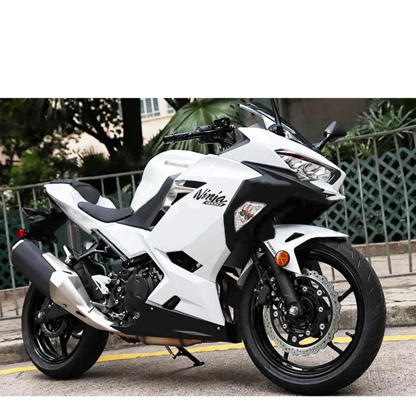 2018-2023=4 Kawasaki EX400 Ninja400 Fairing Kit Bodywork Plastic ABS