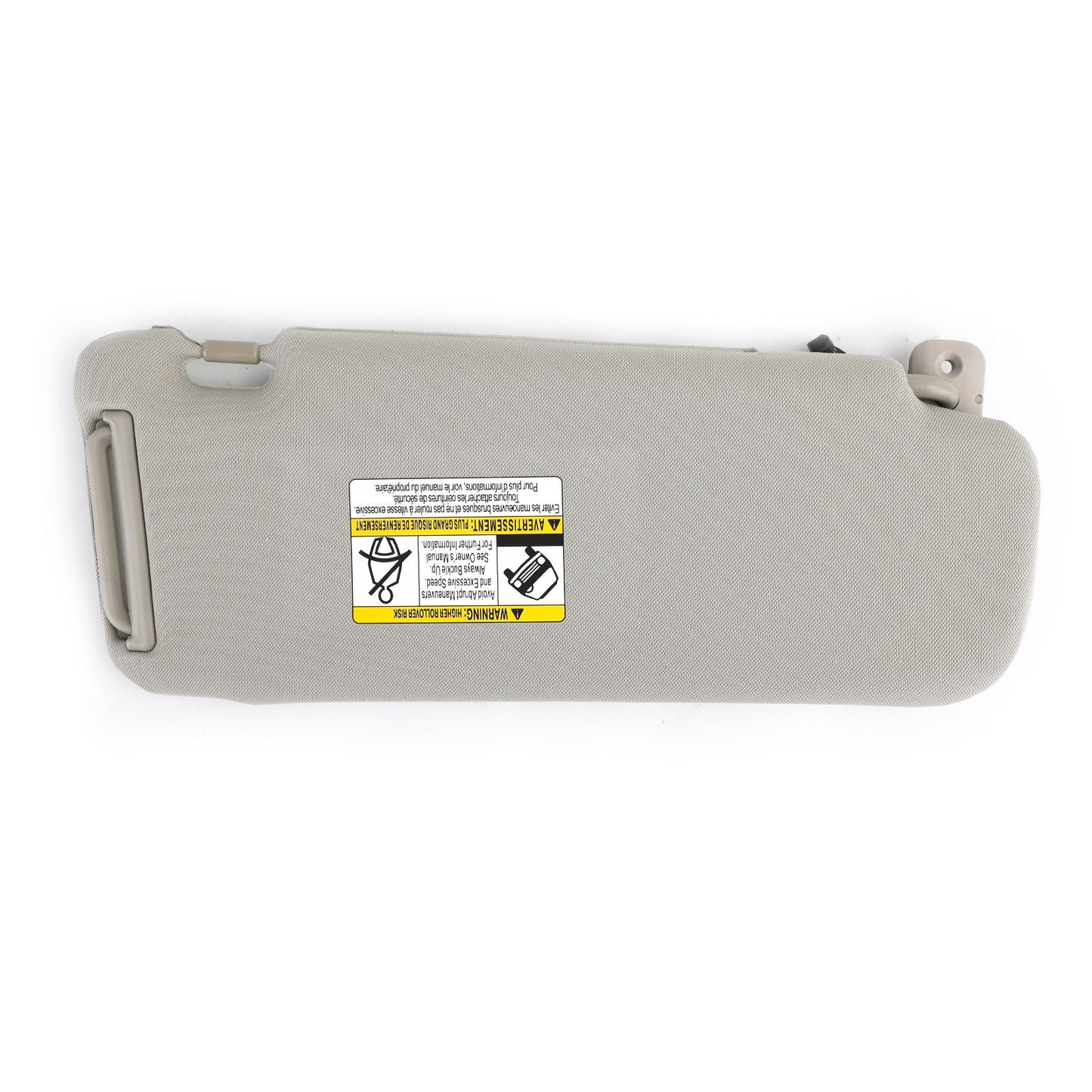 Left Driver Side Gray Sun Visor TDY1-69-320 Fit For Mazda CX-9 2010-2015