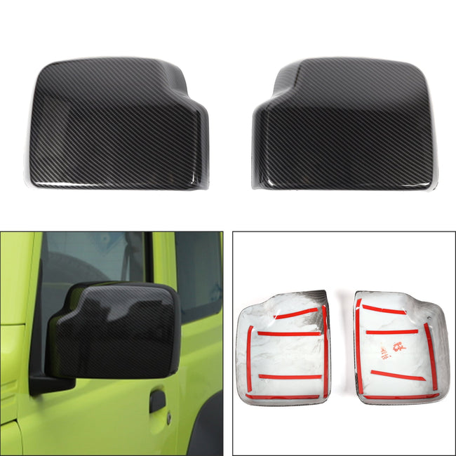 ABS Exterior Rearview Mirror Cover Fit For Suzuki Jimny 19-20 CBN
