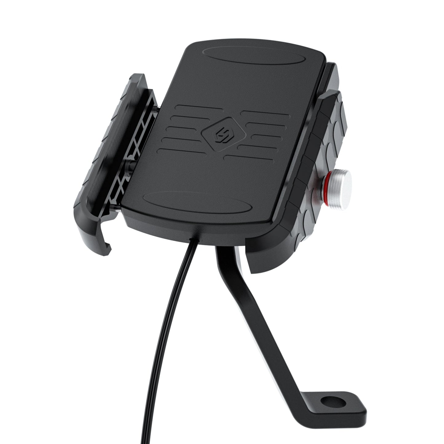 15W Phone Wireless Charge Bracket Extension Bracket Black A For Moto Scooter