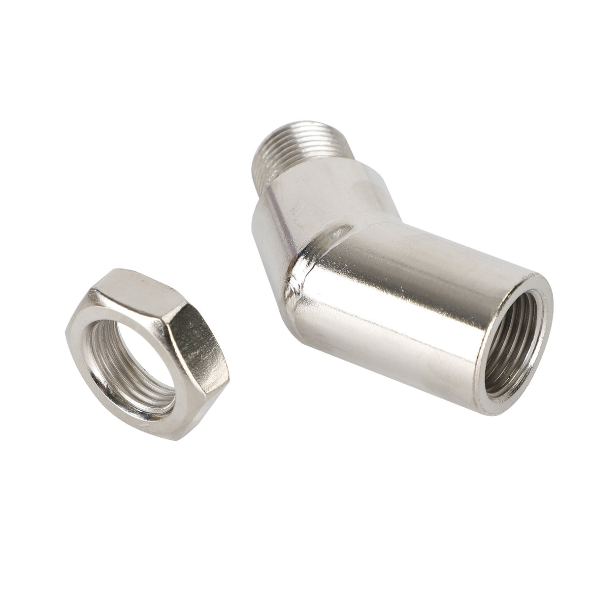 Catalytic Converter 135 Degree CEL Oxygen Sensor Extender Adapter Spacer M18 X 1.5