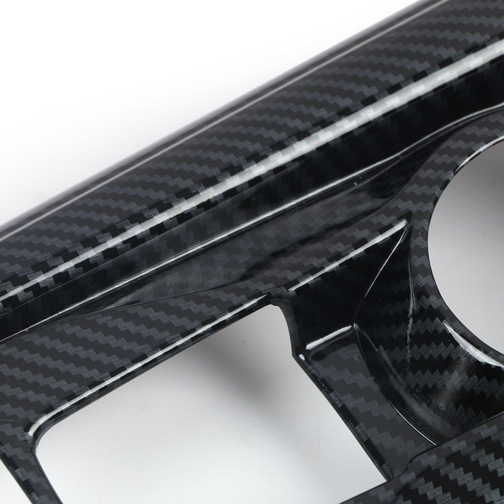 Carbon Fiber Console Gear Shift Box Panel Cover Trim For Ford Explorer 2020-2021