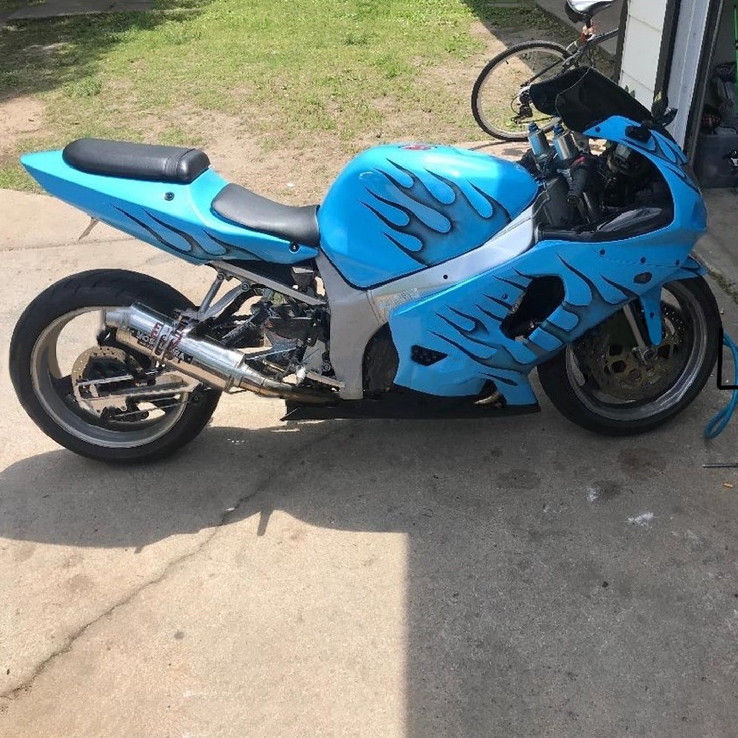 2001-2003 Suzuki GSXR750 K1 Amotopart Injection Fairing Kit Bodywork Plastic ABS #120