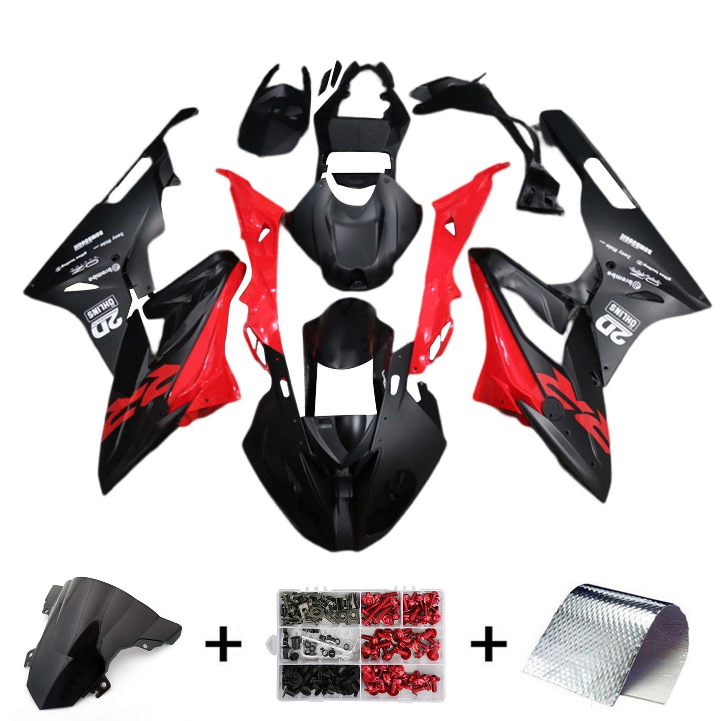 2015-2016 BMW S1000RR Fairing Kit Bodywork Plastic ABS