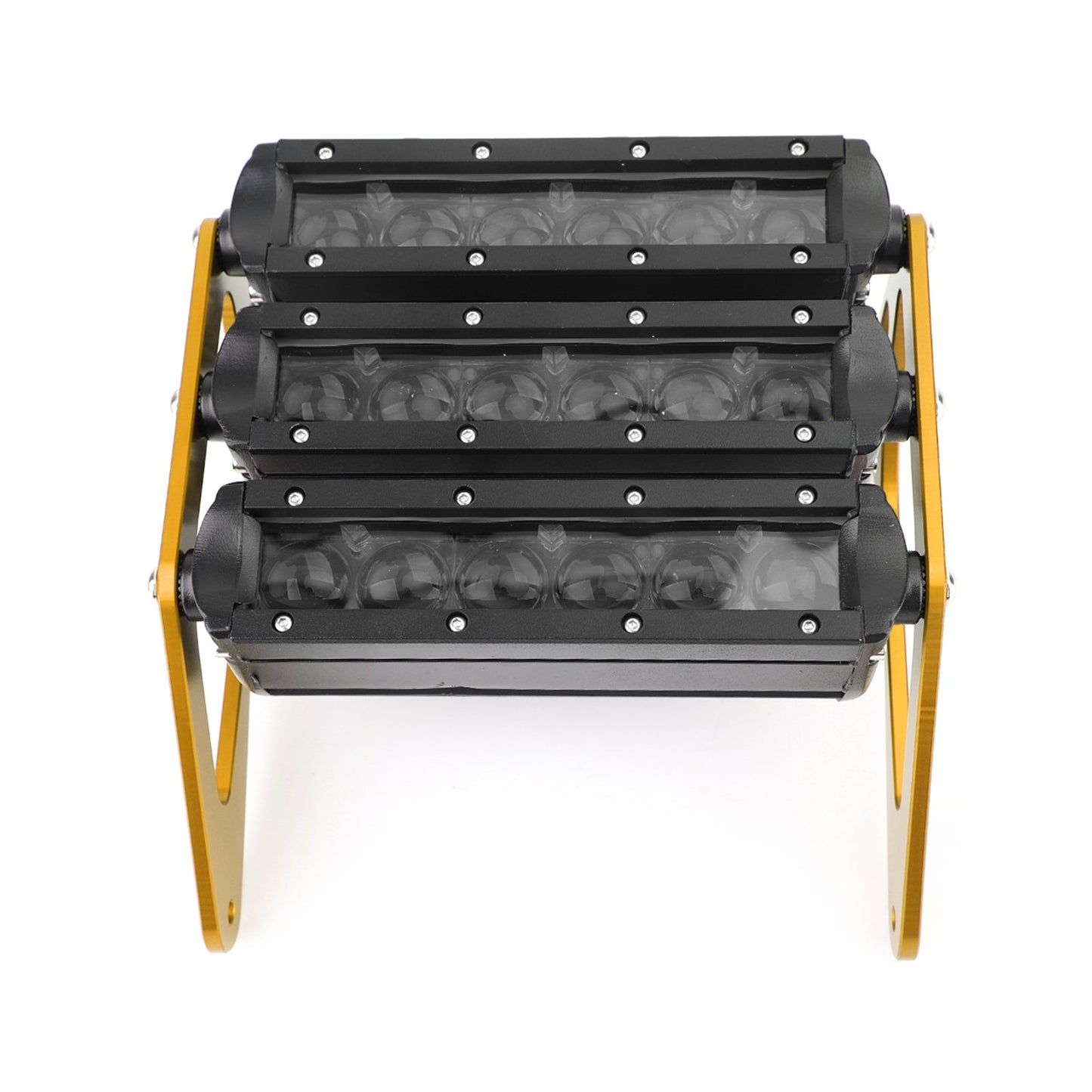 3Row LED Motorcycle Headlight White Light Fit for Honda Grom 125 MSX SF 13-19 GD