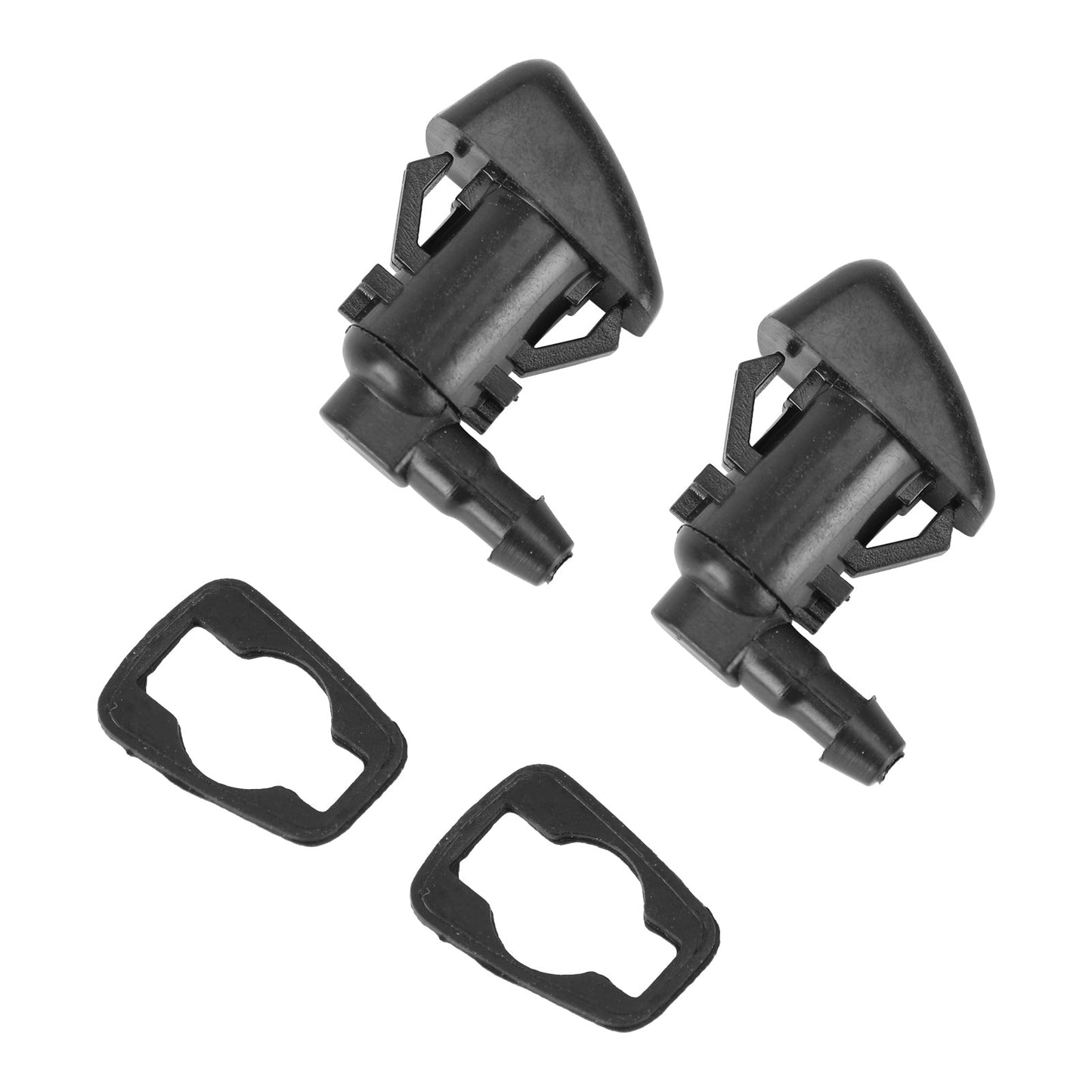 2Pcs Windscreen Wiper Washer Nozzle Jet Spray For Jeep Grand Cherokee 2011-2017