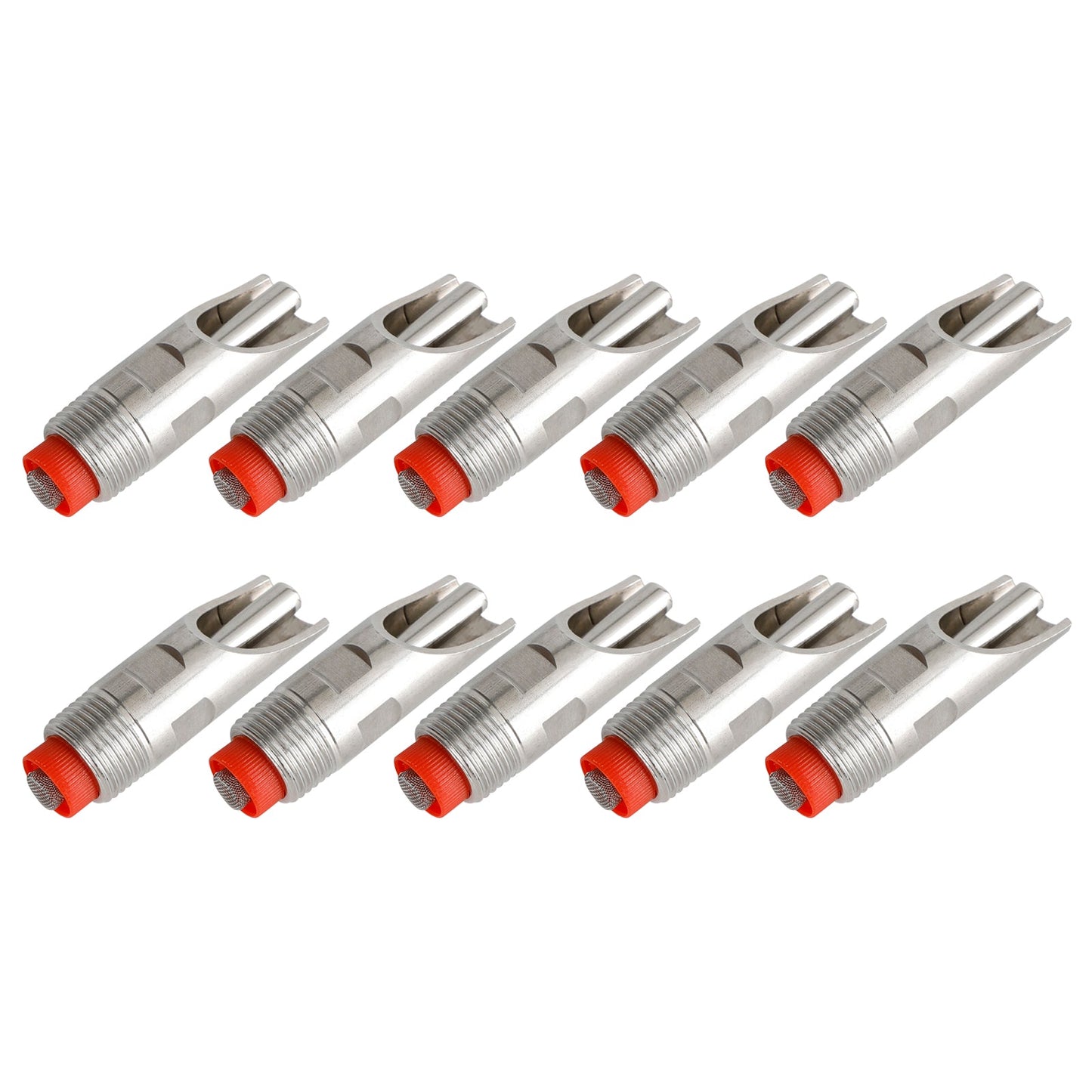 10Pcs Stainless Steel Drinker Waterer Tools 1/2" NPT Thread Pig Hog Automatic Fedex Express