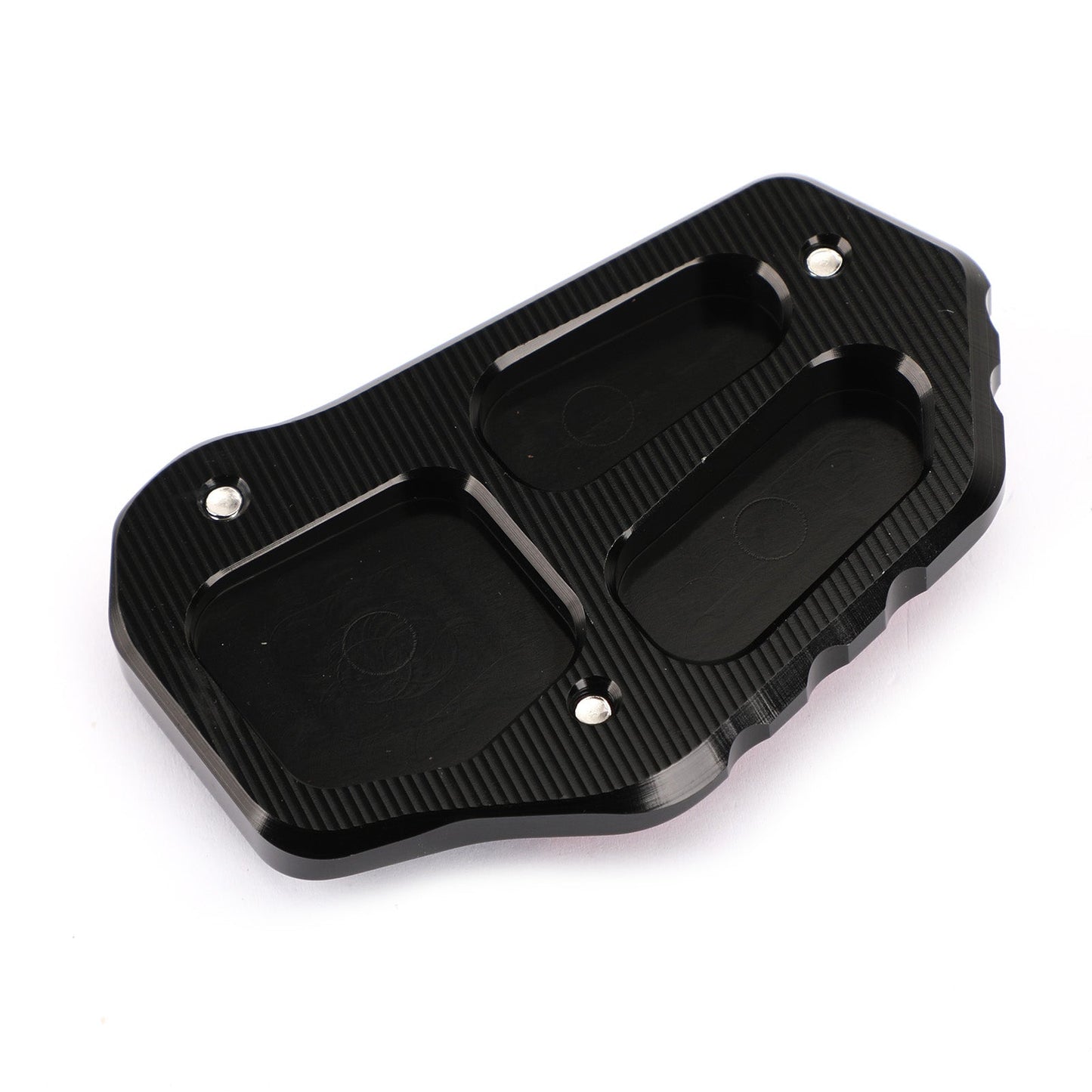 Kickstand Enlarge Plate Pad fit for Suzuki V-Strom 1050A/XT 2020 Black