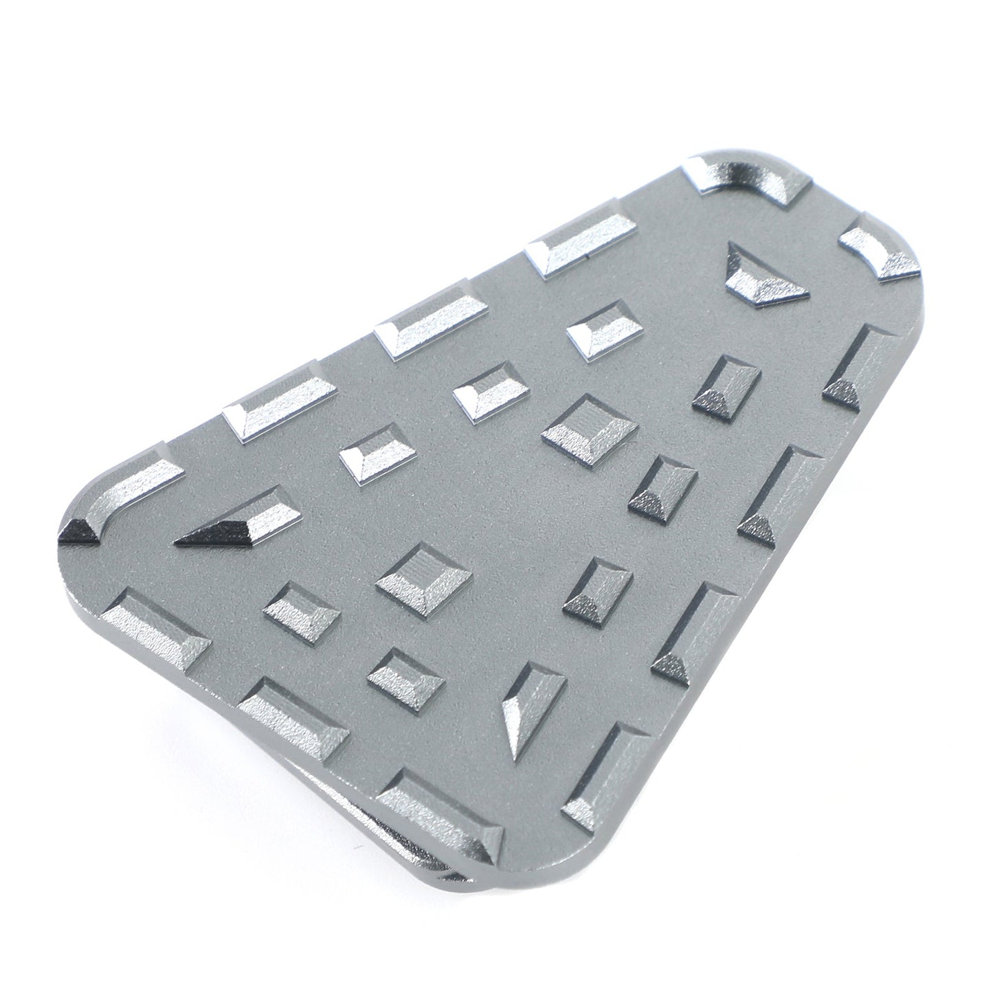 Extension Brake Foot Pedal Enlarger Pad Light Black For Triumph Tiger 1200 12-21