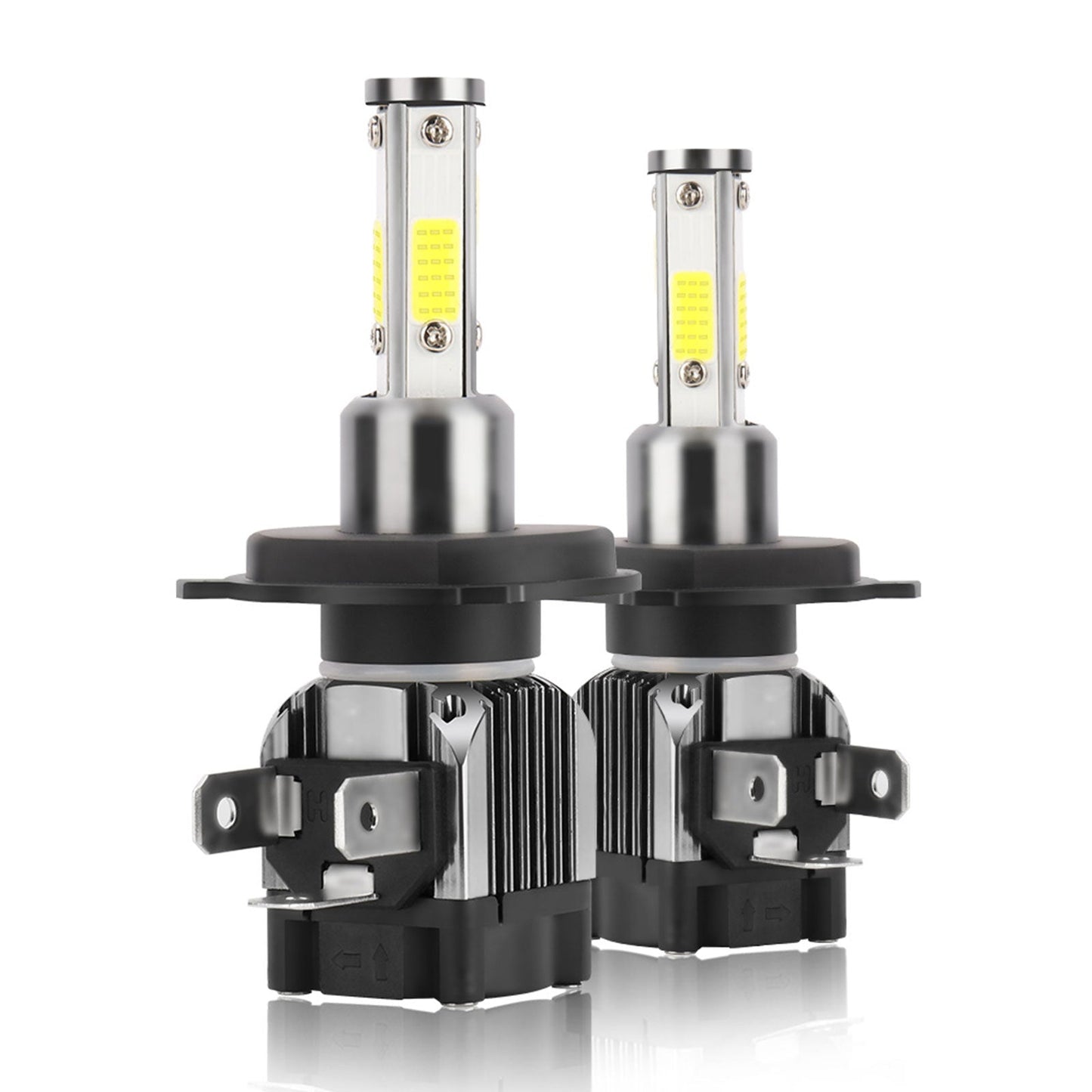 2x H4/HB2/9003 LED Headlight Low Beam Bulbs Conversion High Power 5000LM 25W