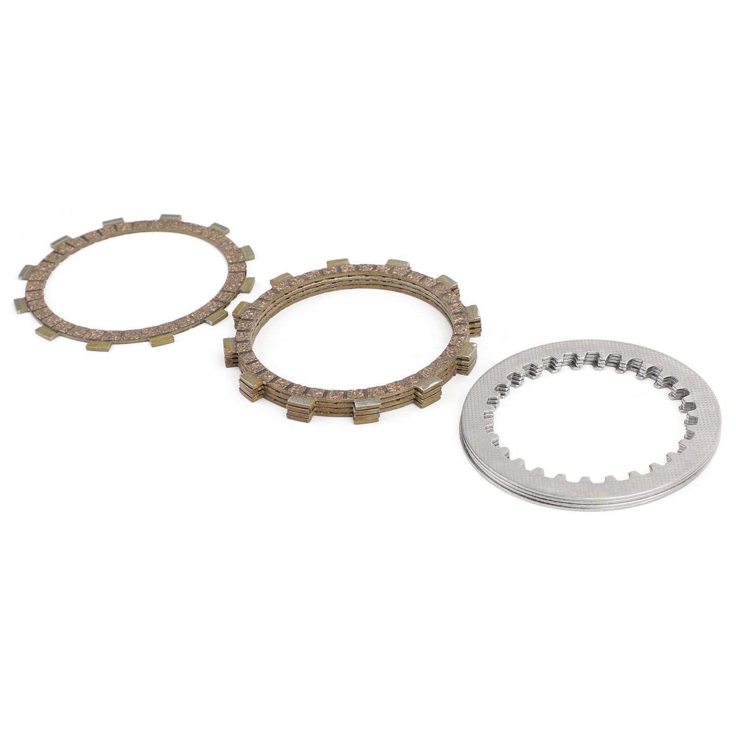 Clutch Plate Kit - Friction & Steel Plates For Yamaha SRV250 Renaissa XV125S Virago 125 XV240 Virago 240 XV250 Route 66 XV250 V-Star Virago XVS125 XVS250 Drag Star