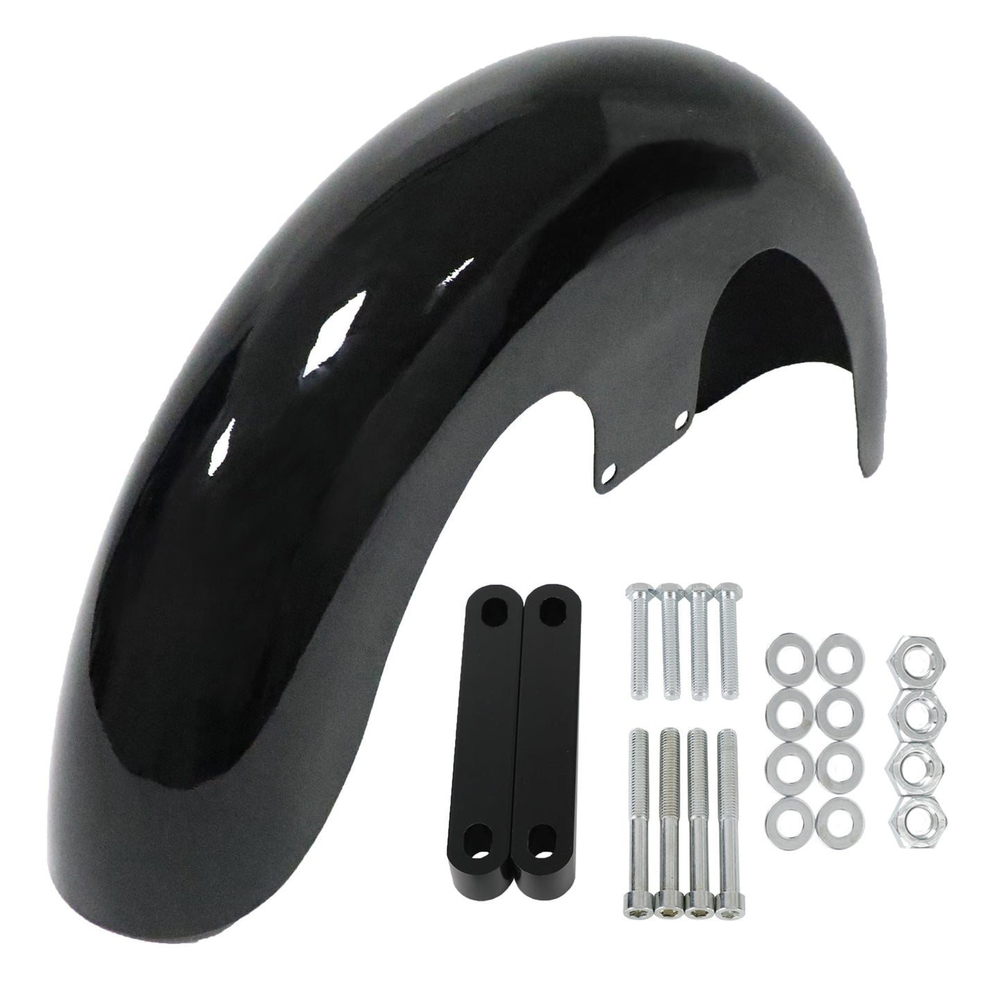 23" Wrap Front Fender For Touring Electra Street Road Glide Baggers FLHT FLHR