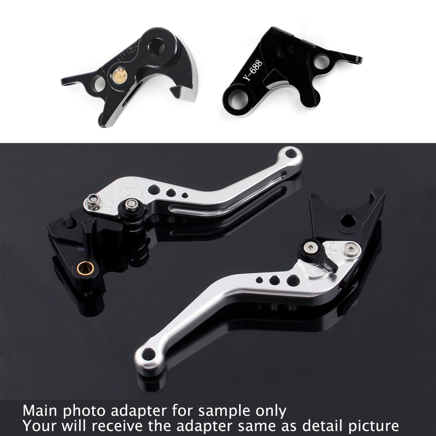 Short Clutch Brake Lever fit for Yamaha MT-09 Tracer 900/GT 21-22 YZF R6 17-20