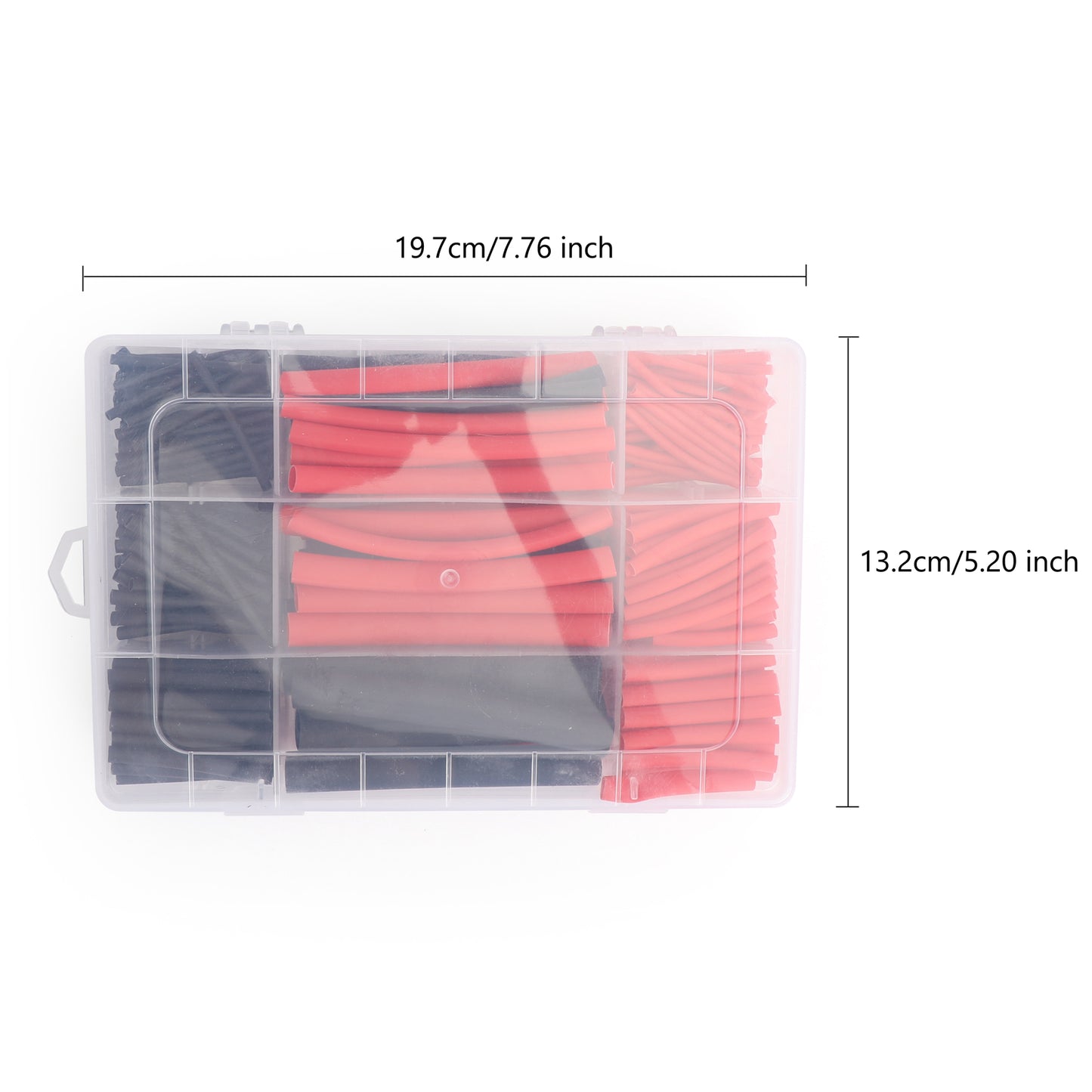 270PCS 3:1 Waterproof Dual Wall Adhesive Heat Shrink Insulation Shrinkable Tube Wire Cable Sleeve Kit Waterproof