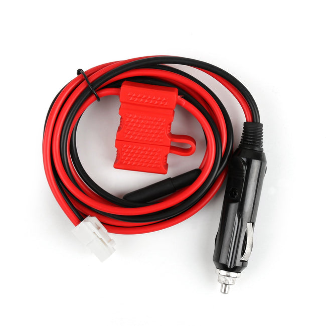 1Pcs 12V DC Power Cable Cord Cigarette Lighter For Hytera MD780 MD650 Radio 1.5m