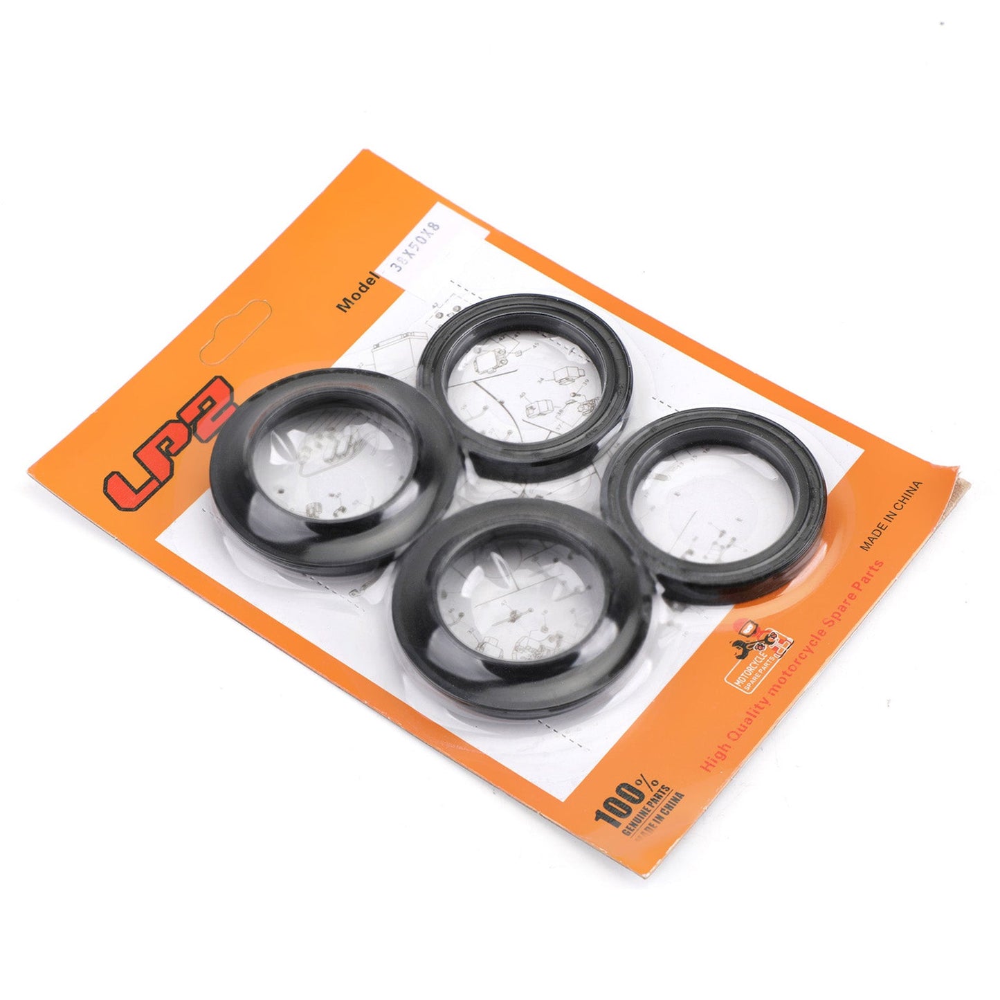 Fork Seal Dust Kit for Kawasaki ZX500 ZX600 ZX750 ZX900 ZN1100 KZ1000 78-2001