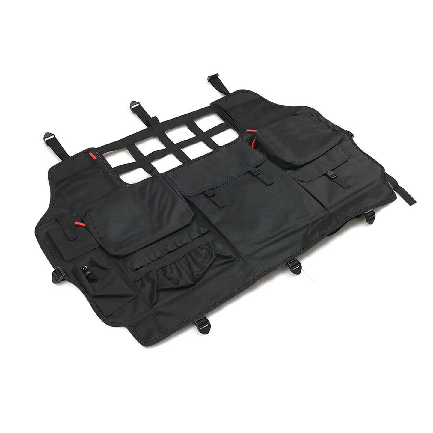 Areyourshop Car Trunk Organizer Storage Bag fit for Jeep Wrangler JK JL 07-20 Accessories