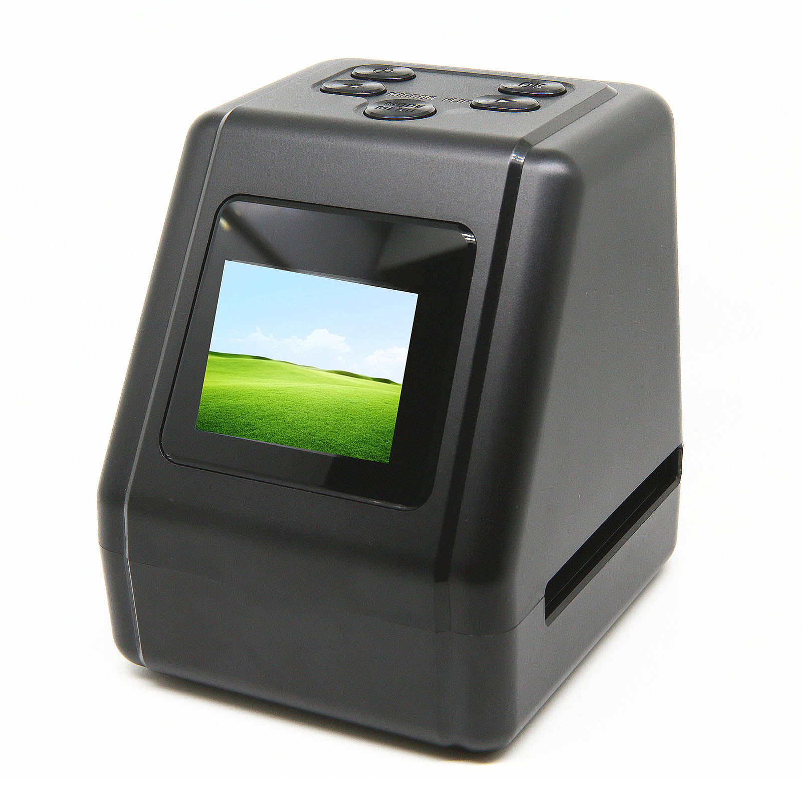 Alles-in-één 12M Digitale Film- en Diascanner met 2-inch LCD-scherm