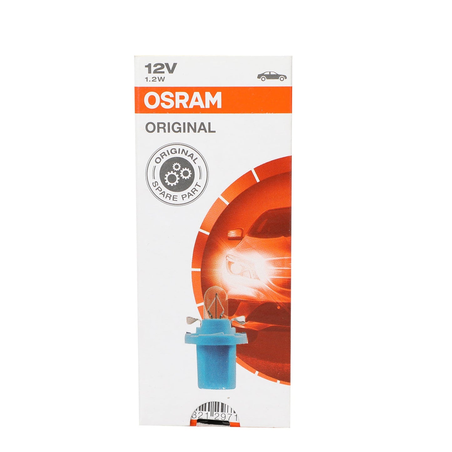 10x For OSRAM Car Original Instrument Lights 2721MFX 12V 1.2W BX8.5d