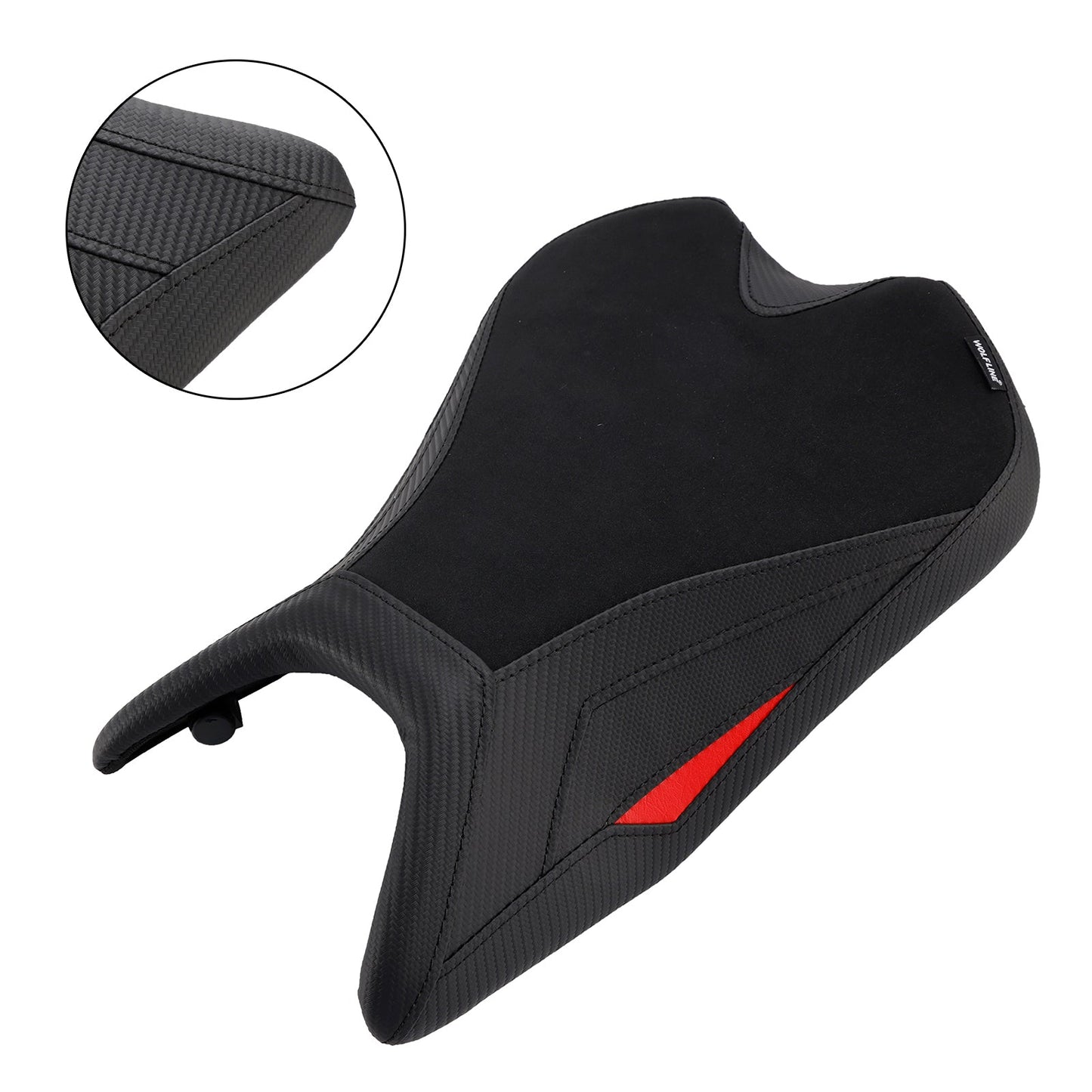 2024-2025 Aprilia Rs457 Rs 457 Front Driver Seat Raider Cushion Black