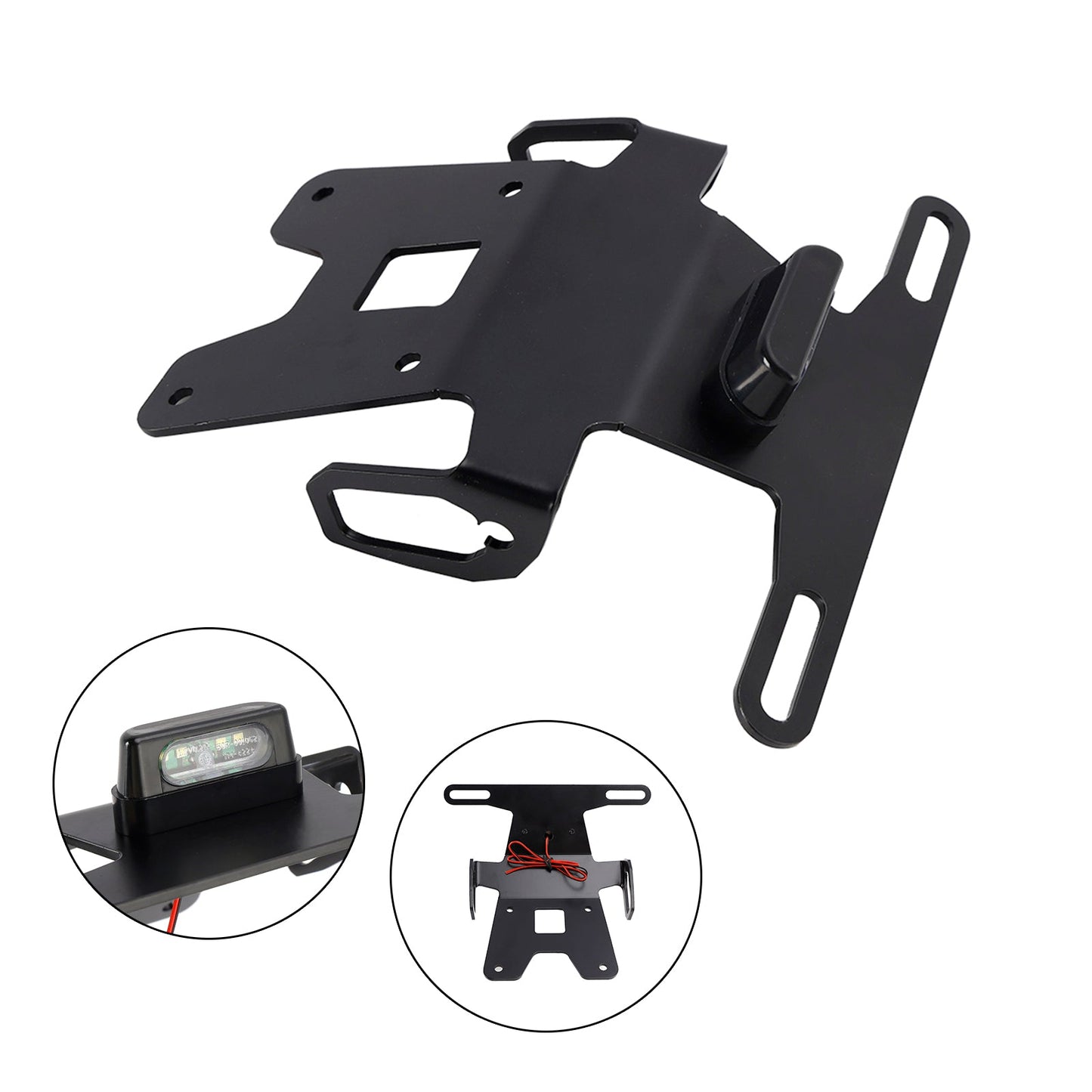 2022-2024 KAWASAKI Z650RS Steel License Plate Holder Frame Bracket