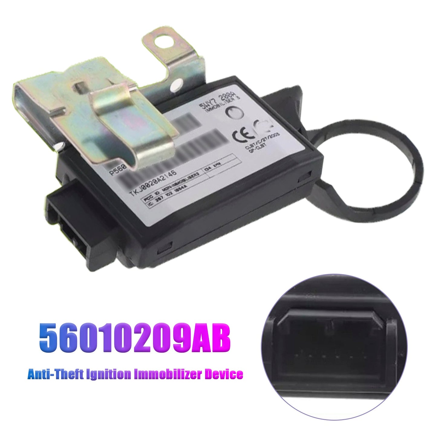 2001-2006 Jeep Wrangler Anti-Theft Ignition Immobilizer Device 56010209AB 56010209AA