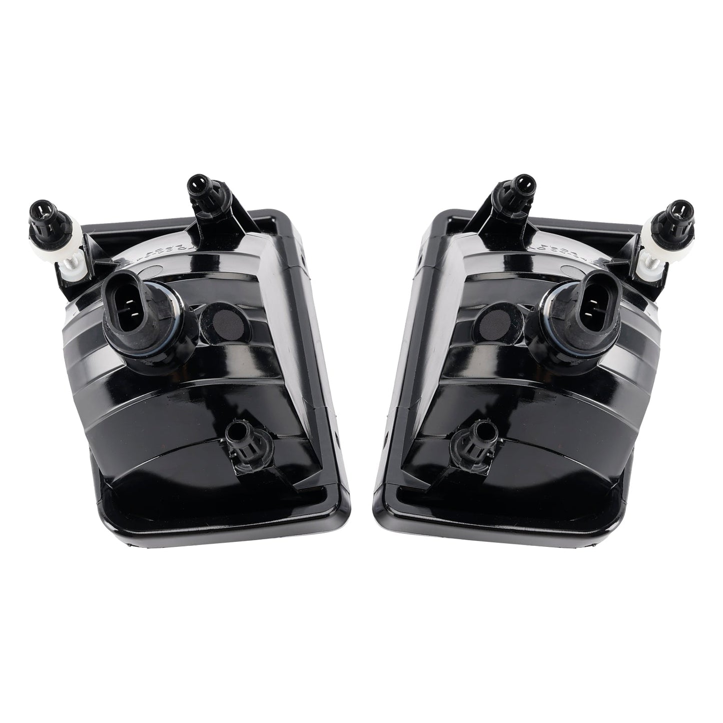 Pair Front Fog Light Lamps With Bulbs For Chevy Silverado 2007-2013 Clear Lens