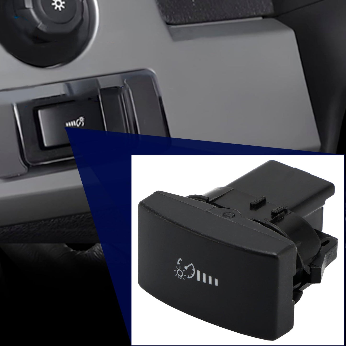 2011-2014 Ford F-150/Lincoln Mark LT Dashboard Interior Lighting Dimmer Switch BL3Z-11691-AA