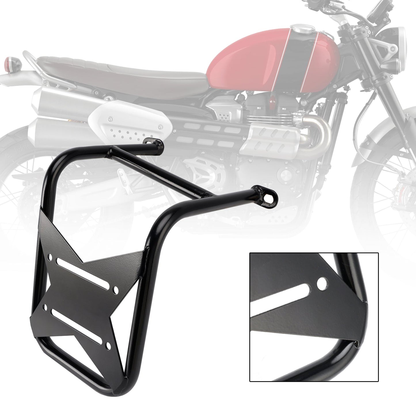 Saddlebag Support Mounting Bracket Racks Right For Scrambler 1200 Xc/Xe/X 2019-2025