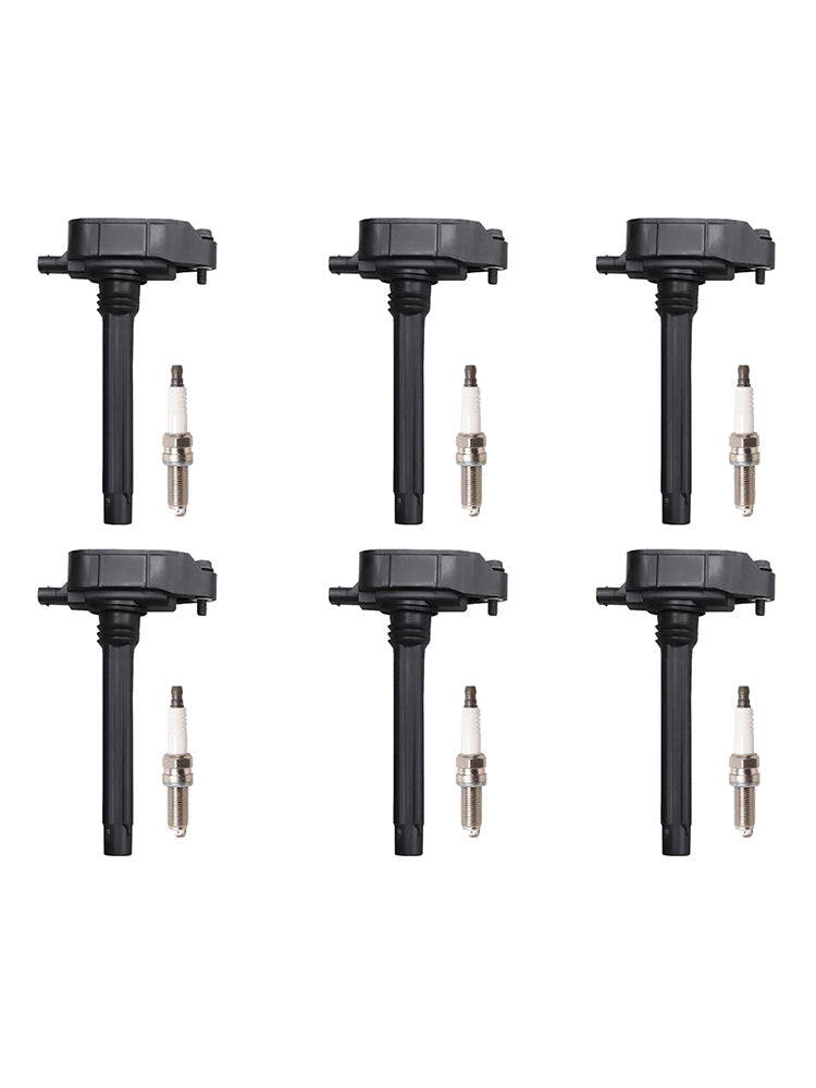 2019-2021 Ram 1500 3.6L 6pcs Ignition Coil+Spark Plug UF807 0221504038 68223569AB