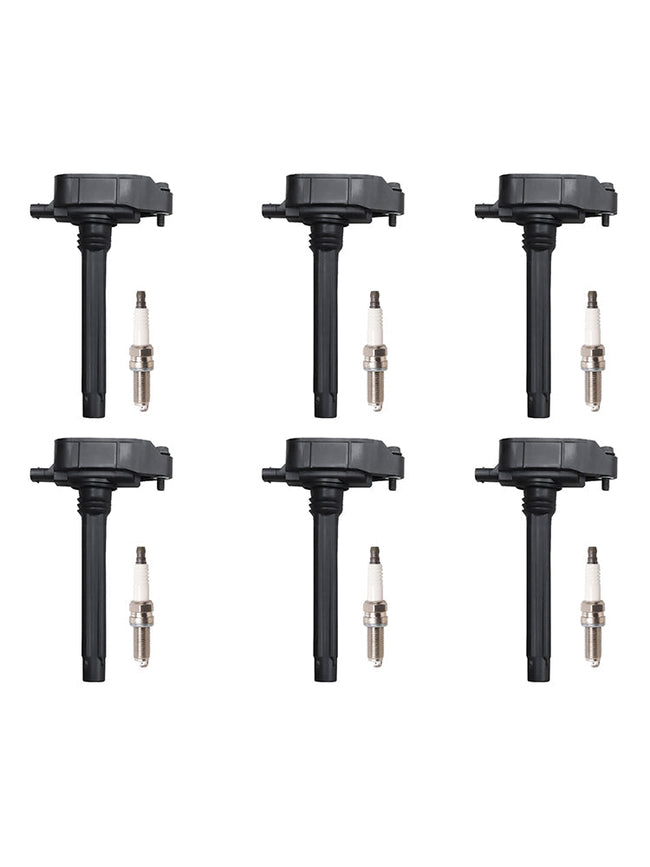2017-2021 Chrysler Pacifica 3.6L 6pcs Ignition Coil+Spark Plug UF807 0221504038 68223569AB