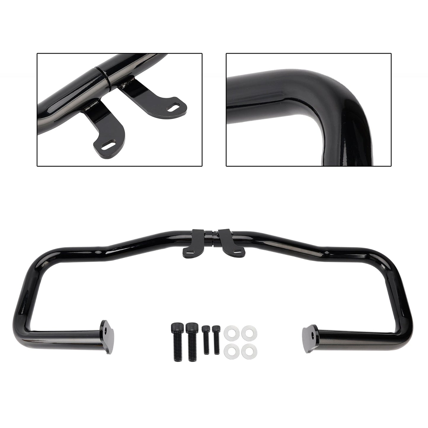 2014-2024 Touring Road King Engine Guard Frame Anti-Crash Bumper Protector Chrome