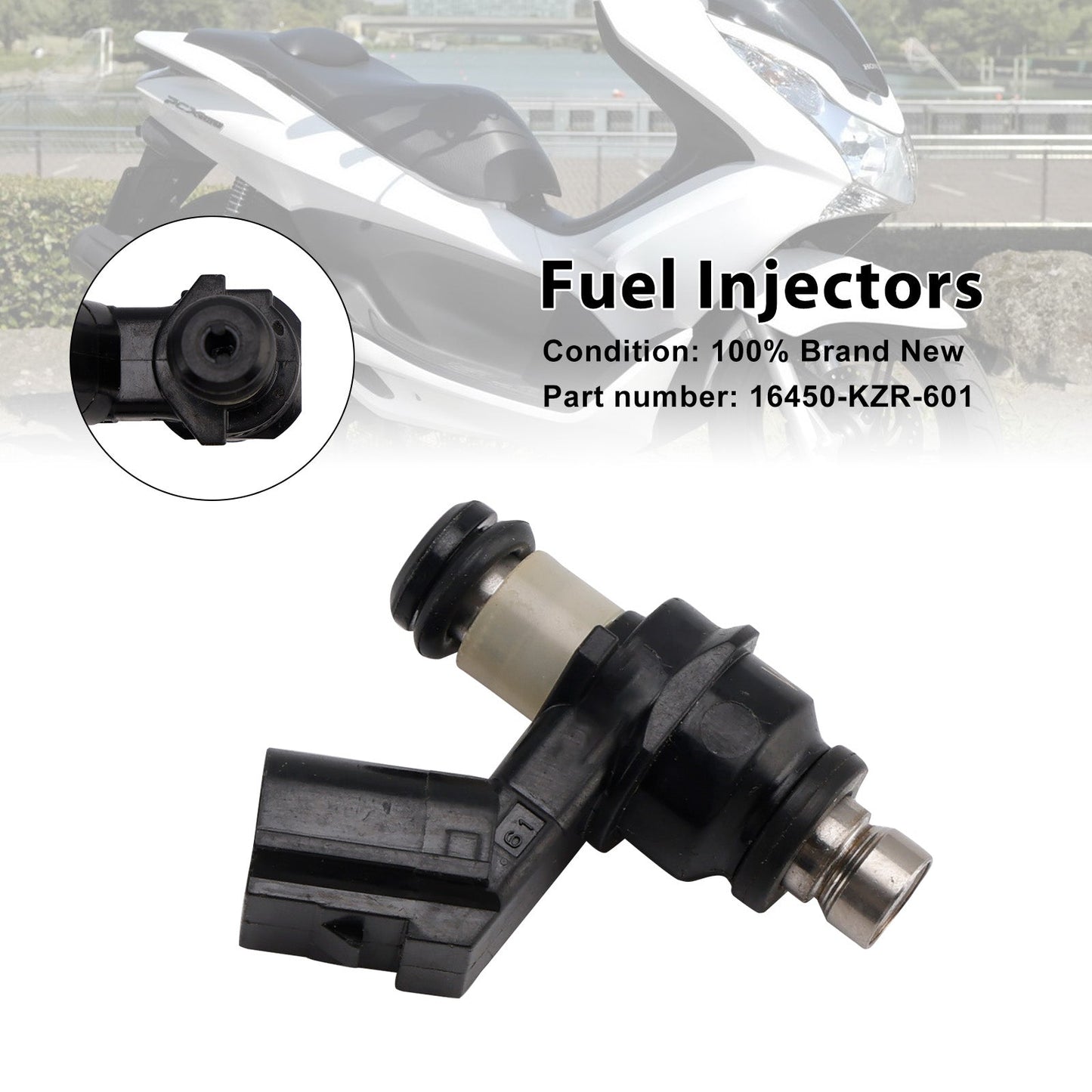 16450-KZR-601 Fuel Injectors For Honda PCX 2012-2014 SH125 2013-2016