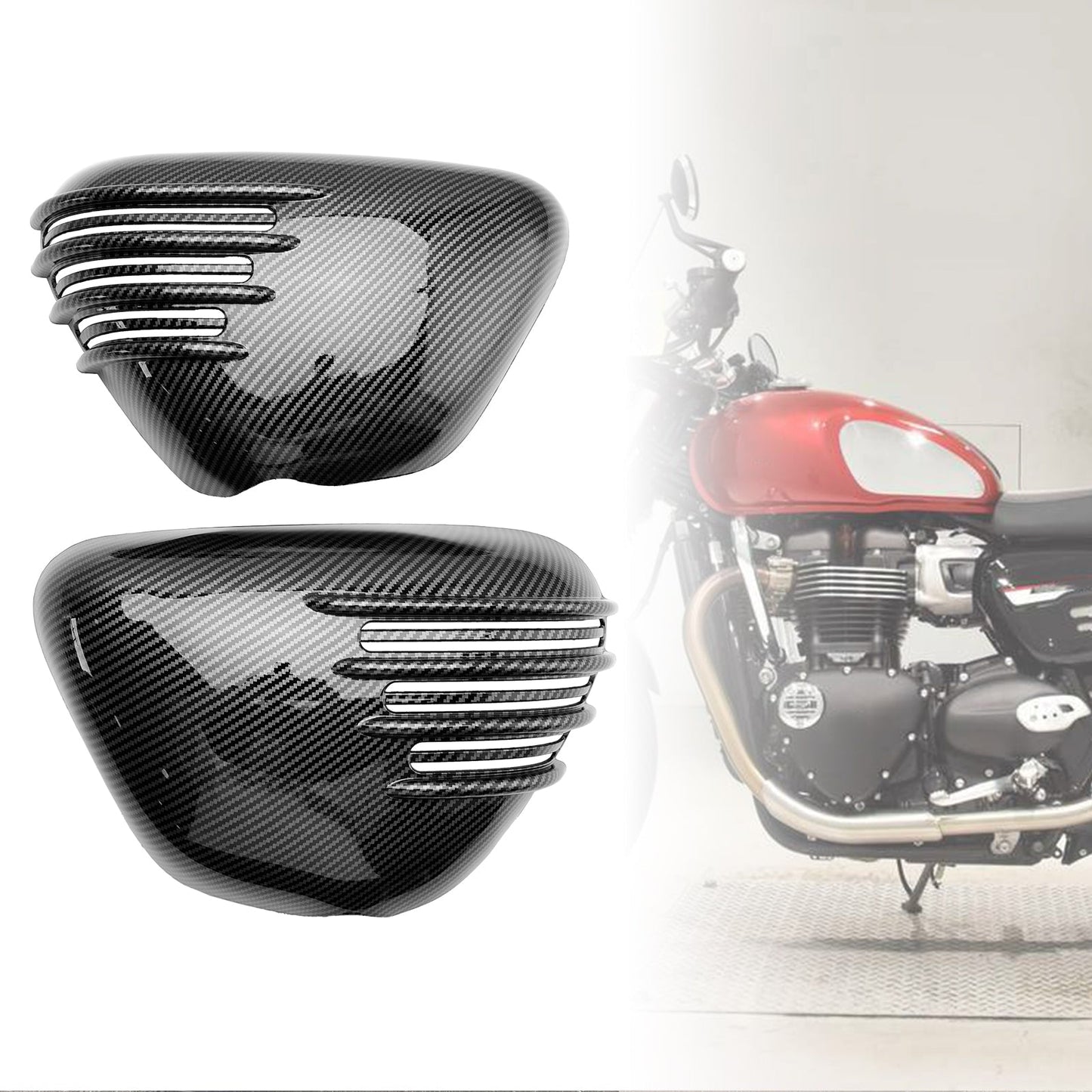 2023-2024 Speed Twin 900 Side Seat Fairing Panel Cowl