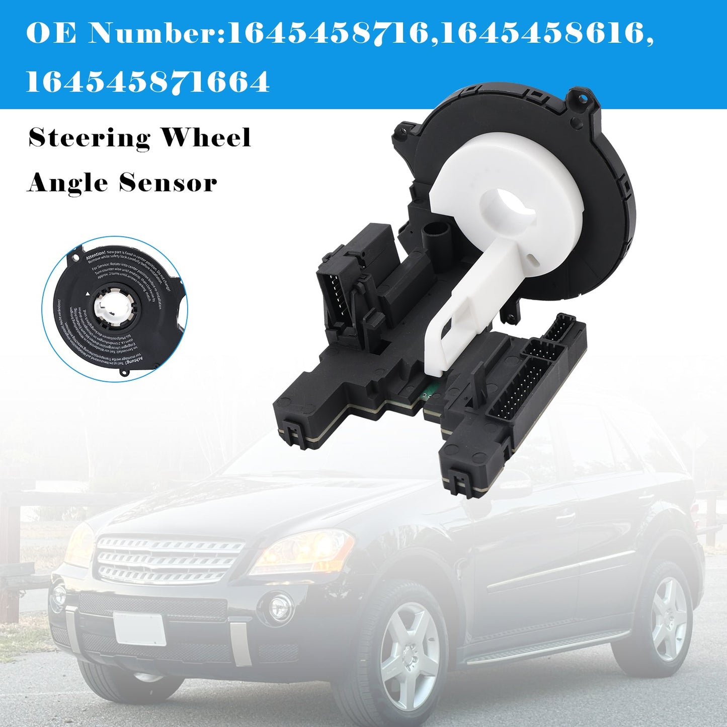 2007-2009 For Mercedes-Benz R320 Steering Wheel Angle Sensor 1645458616