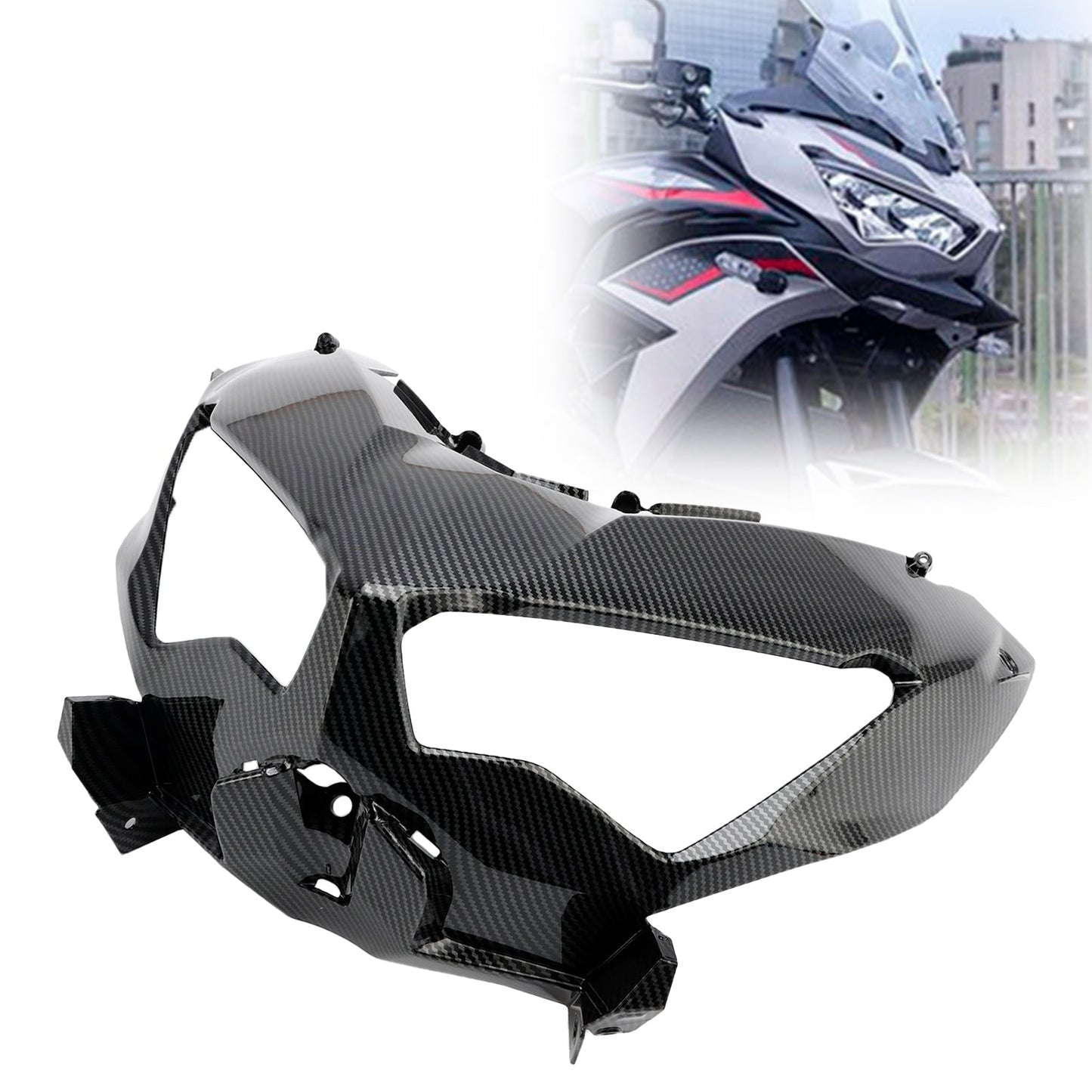 2022-2024 Kawasaki Versys 650 KLE650 Front Nose Headlight Cover Fairing