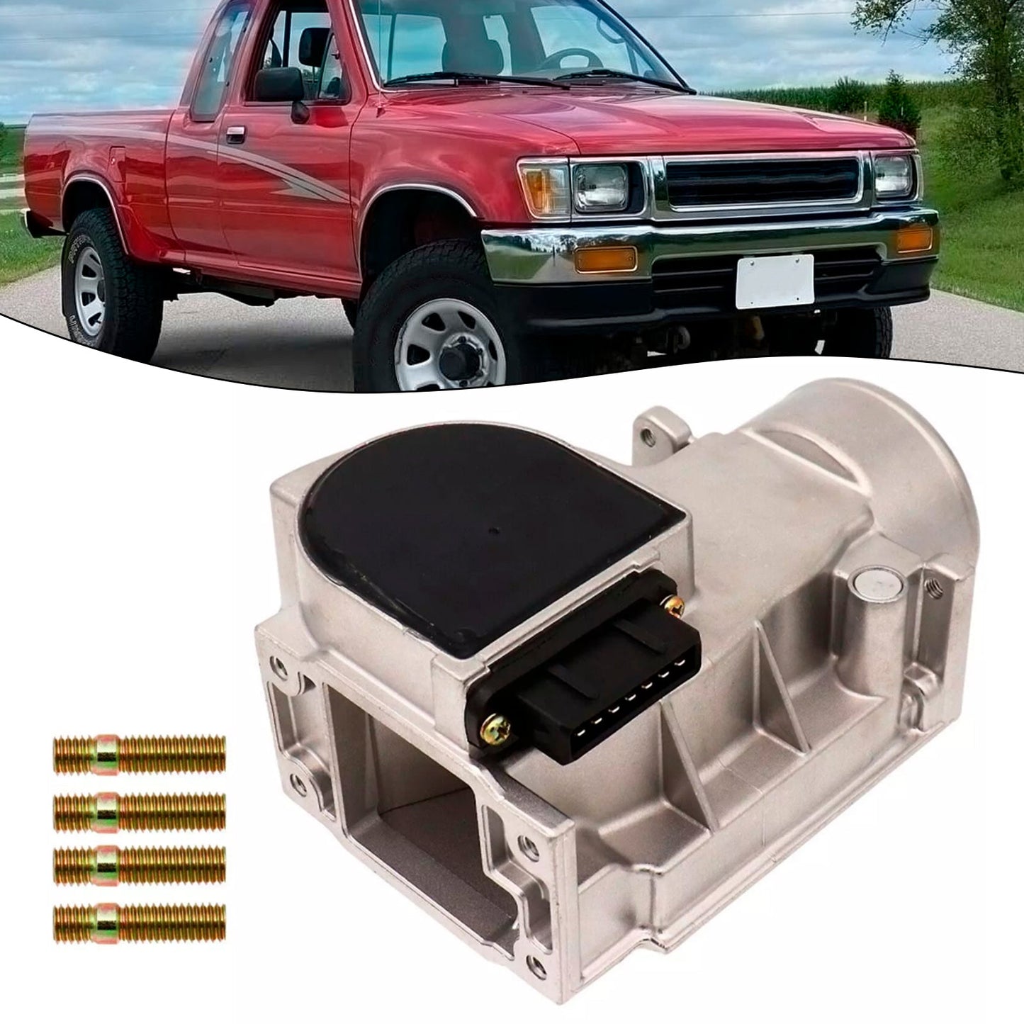 1988-1990 Toyota 4-Runner, P/U,T100 3.0L, 3VZE Mass Air Flow Sensor MAF Meter 22250-65010
