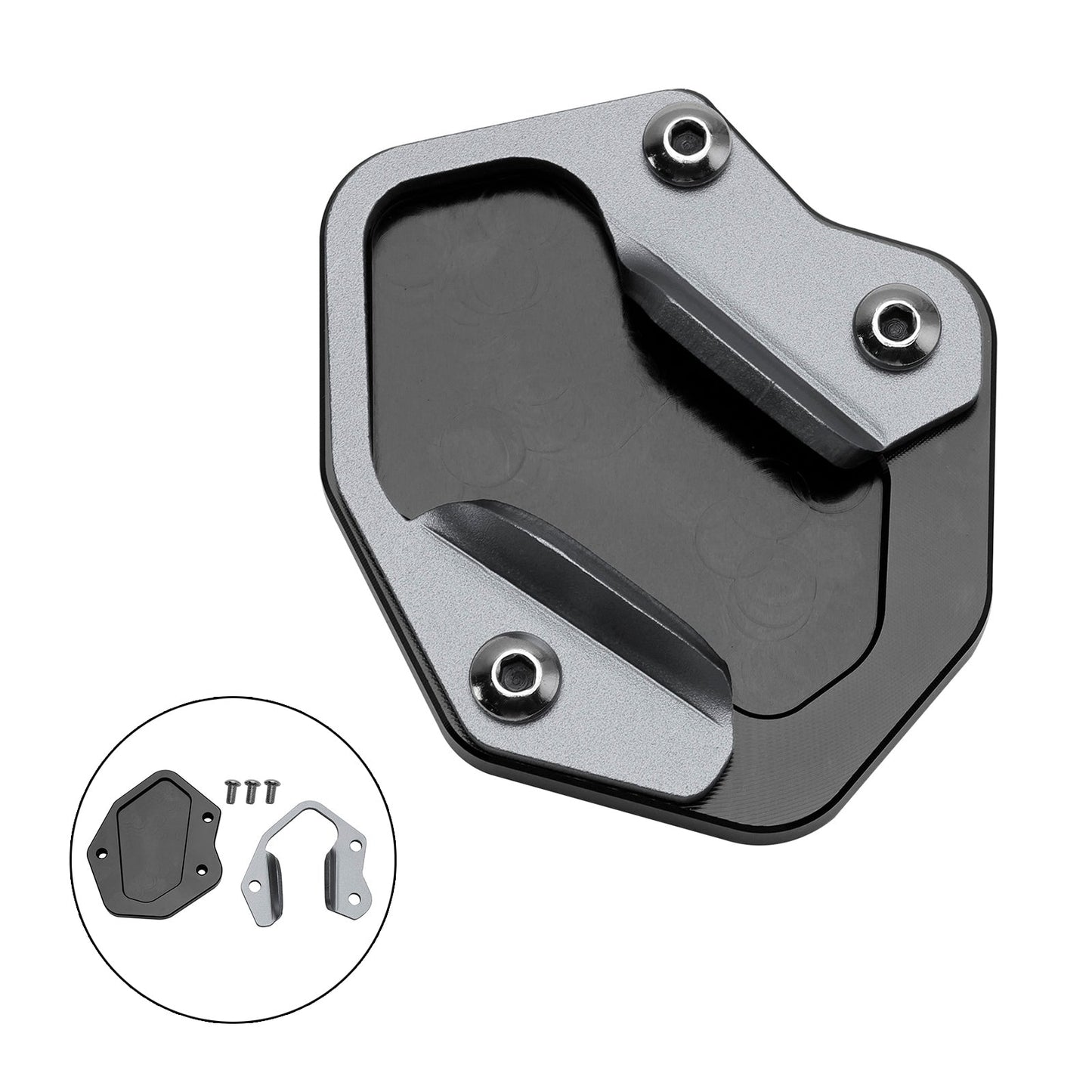 Kickstand Enlarge Plate Pad fit for TIGER 800/XC/XCA/XR/XRT 2010-2020 XCX 18-20